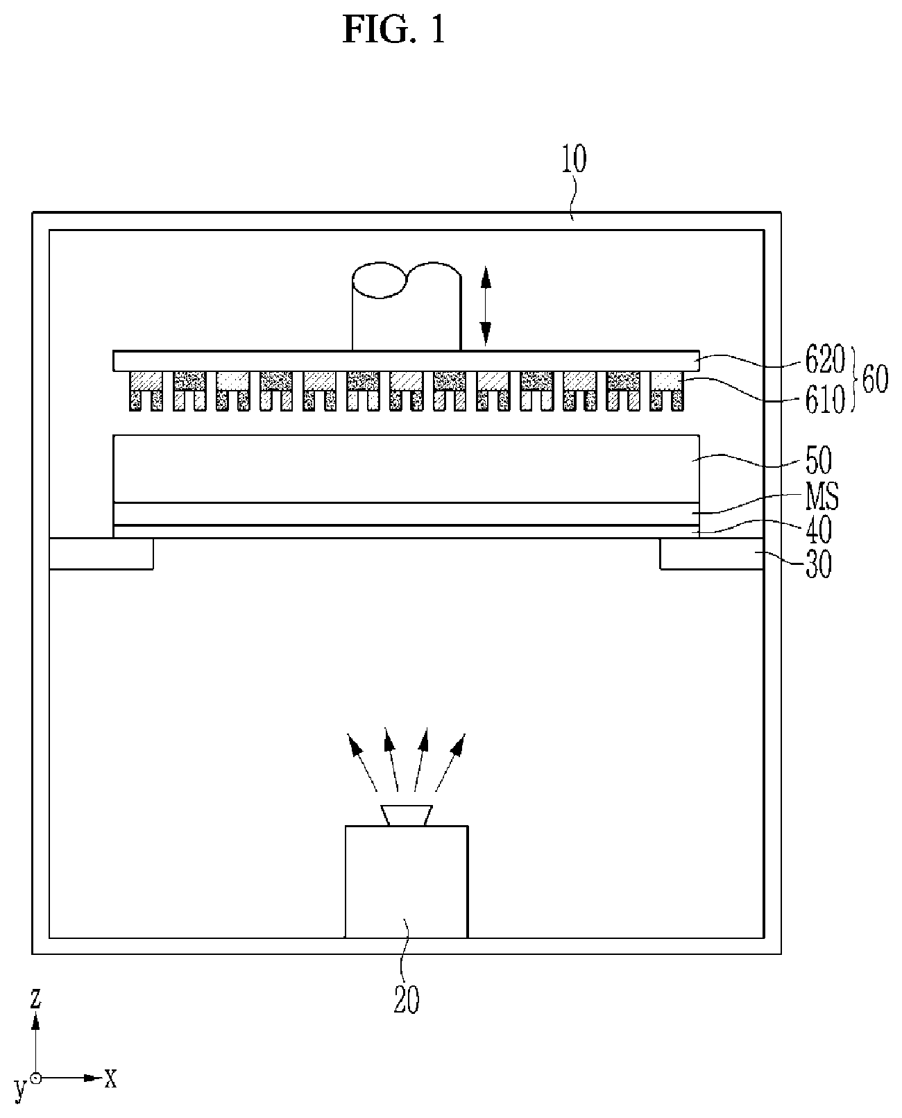 Patent US11781210 Figure 1 – Magnet assembly and deposition apparatus including the same
