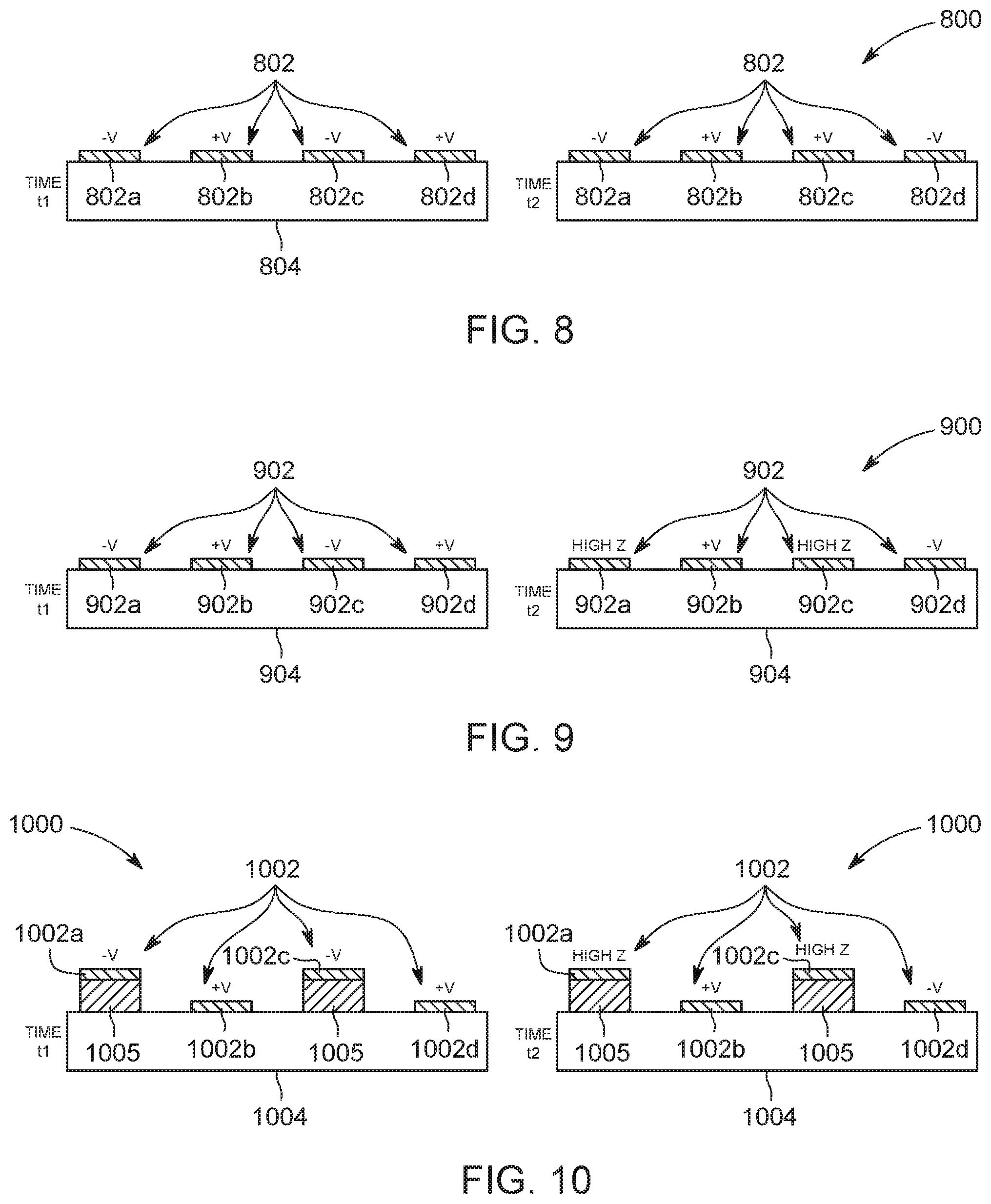 Patent US11781214 Figure 4 – Differential capacitive sensors for in-situ film thickness and dielectric constant measurement
