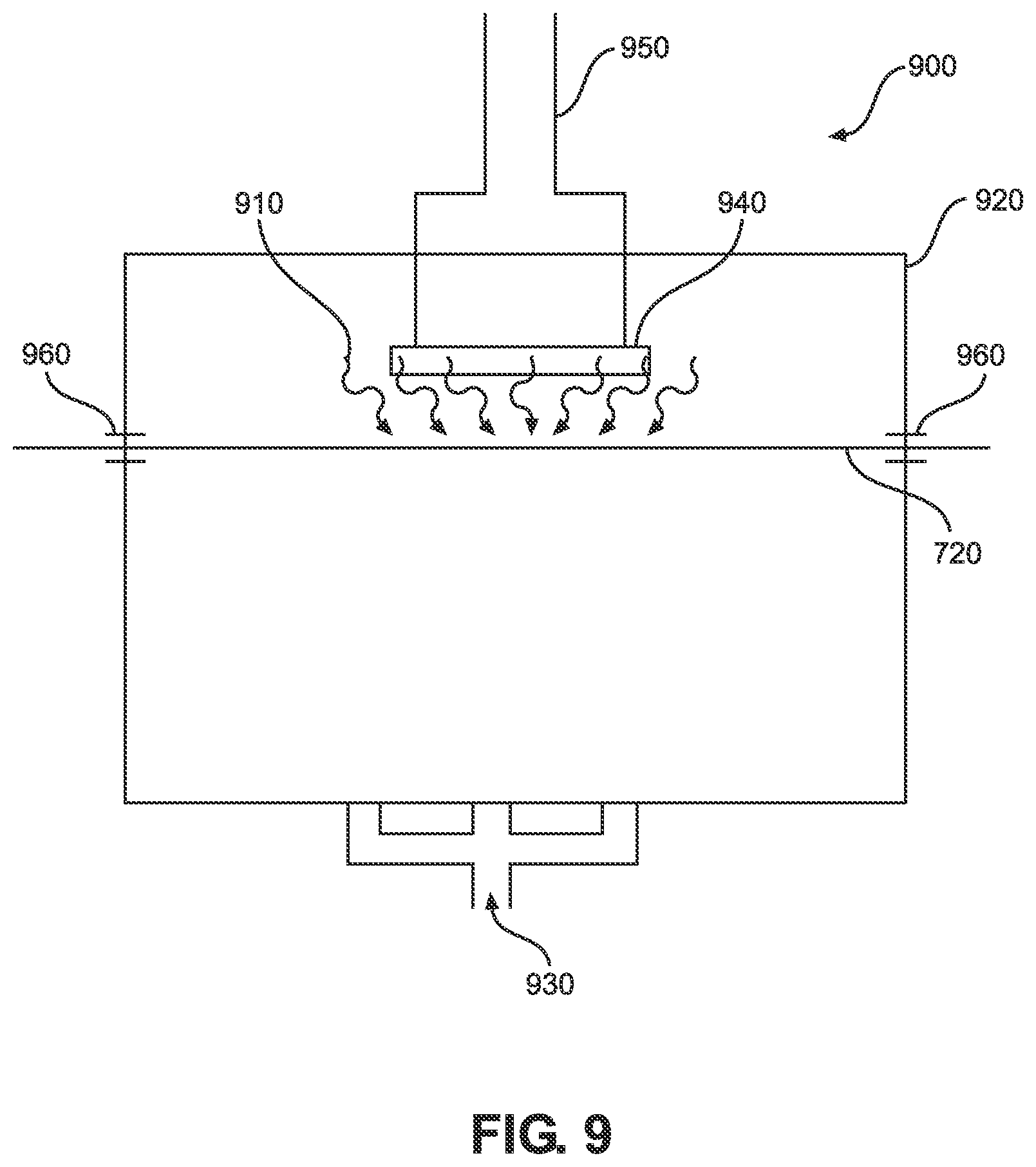 Patent US11781216 Figure 9 – Solid precursor feed system for thin film depositions