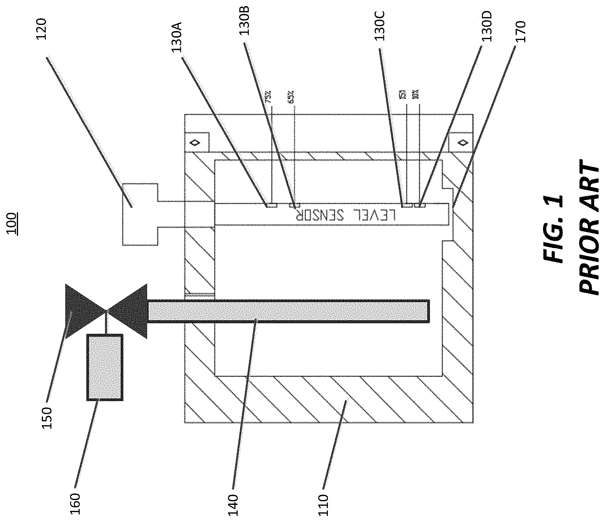 Patent US11781221 — Chemical source vessel with dip tube — Figure 1