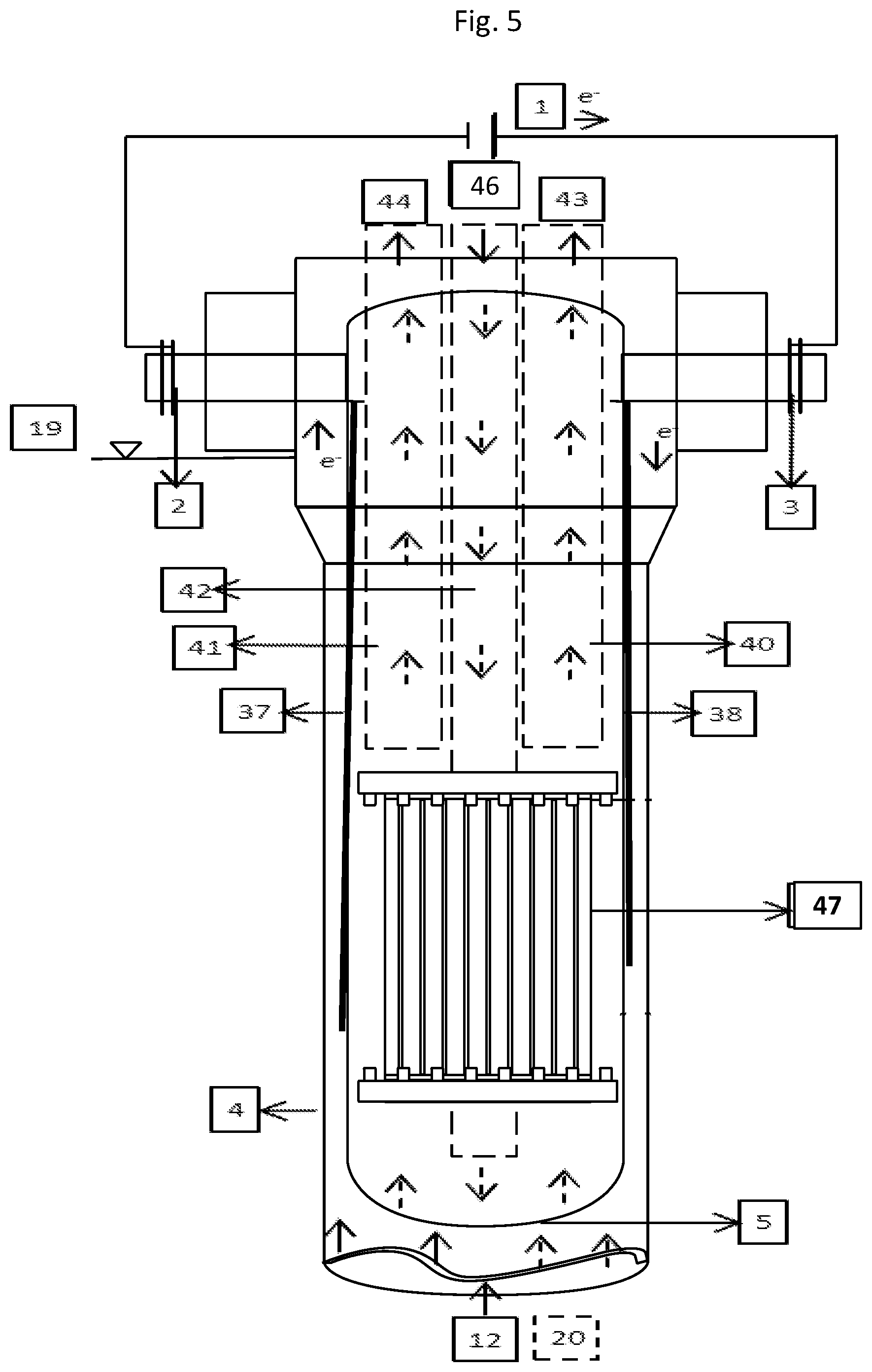 Patent US11781229 Figure 5 – Hydrogen production from geothermal resources using closed-loop systems