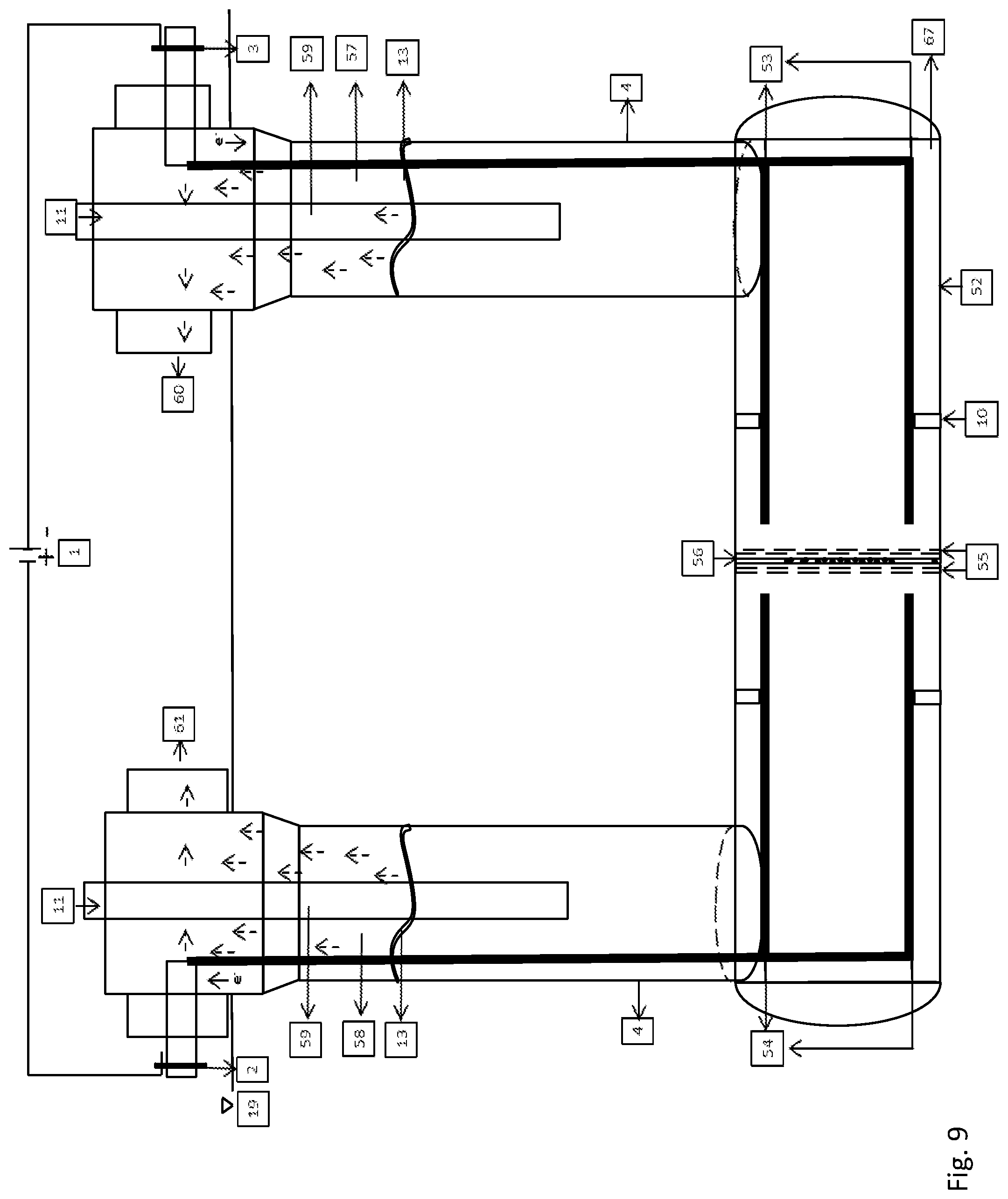 Patent US11781229 Figure 9 – Hydrogen production from geothermal resources using closed-loop systems