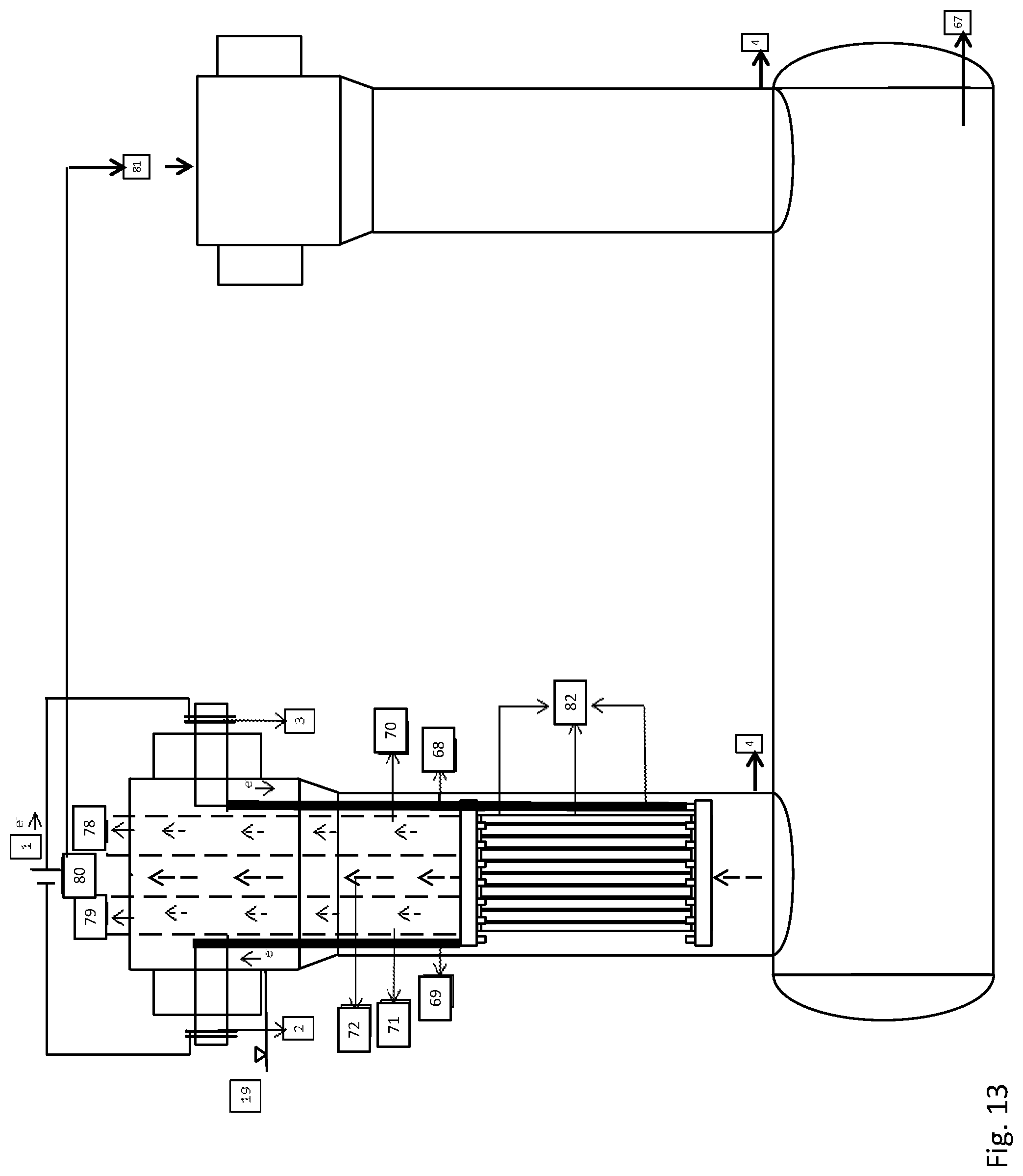 Patent US11781229 Figure 13 – Hydrogen production from geothermal resources using closed-loop systems