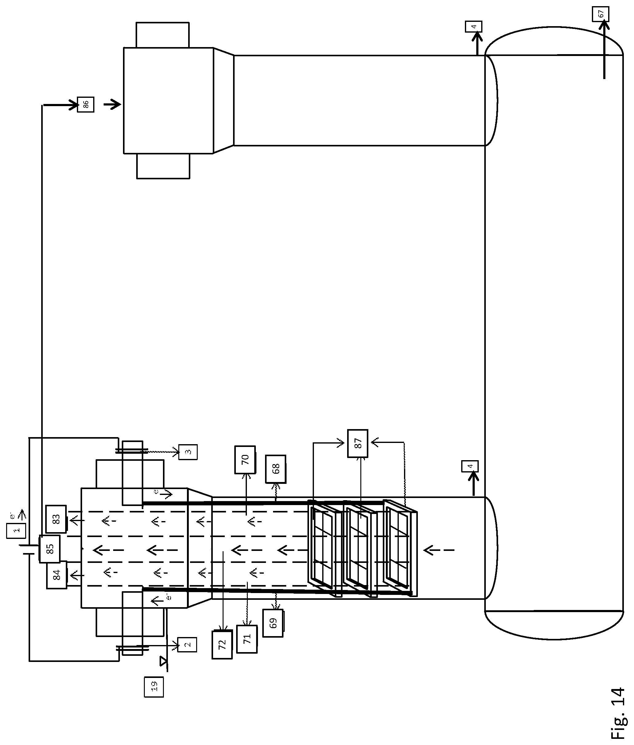 Patent US11781229 Figure 14 – Hydrogen production from geothermal resources using closed-loop systems