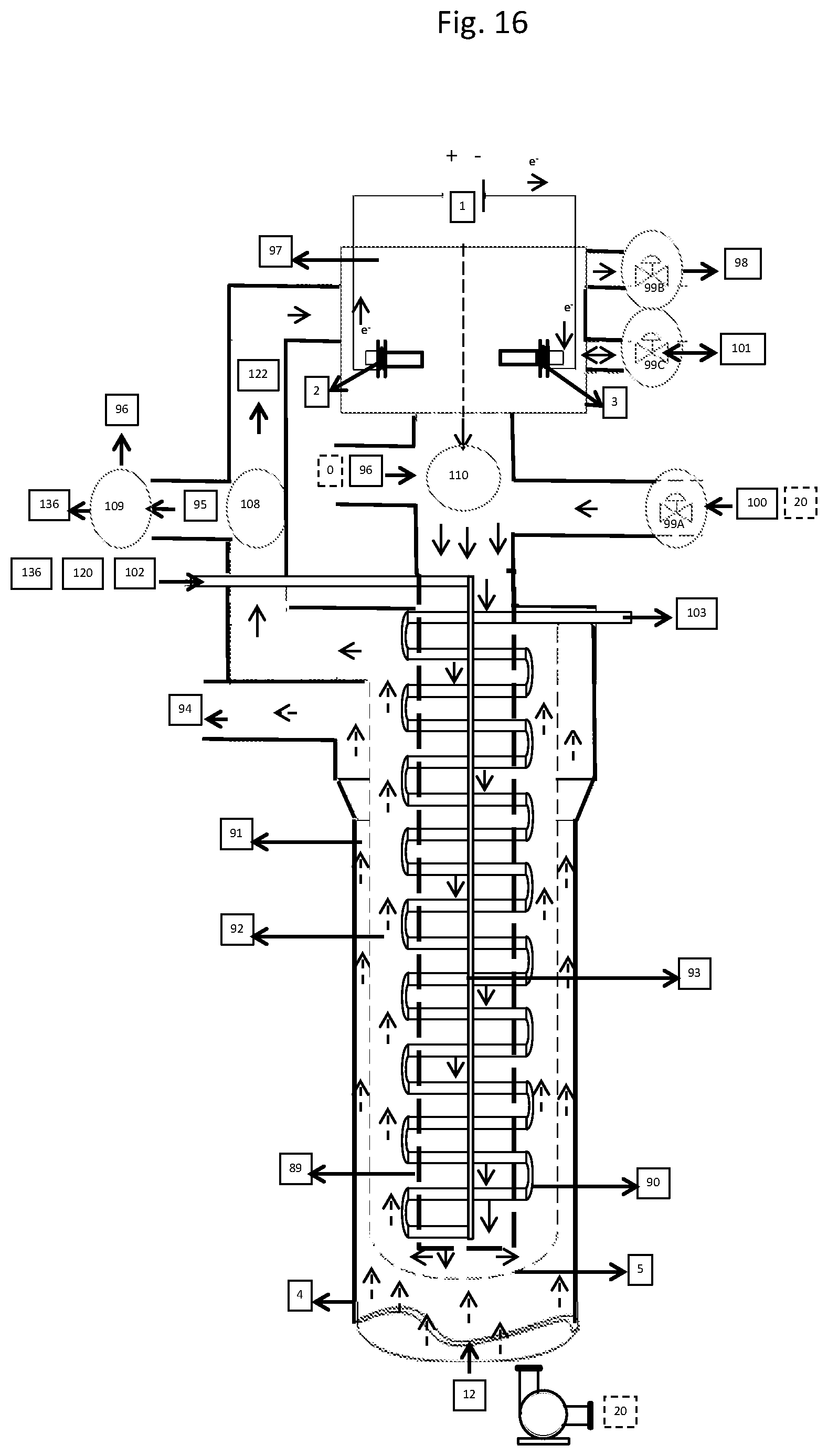 Patent US11781229 Figure 16 – Hydrogen production from geothermal resources using closed-loop systems