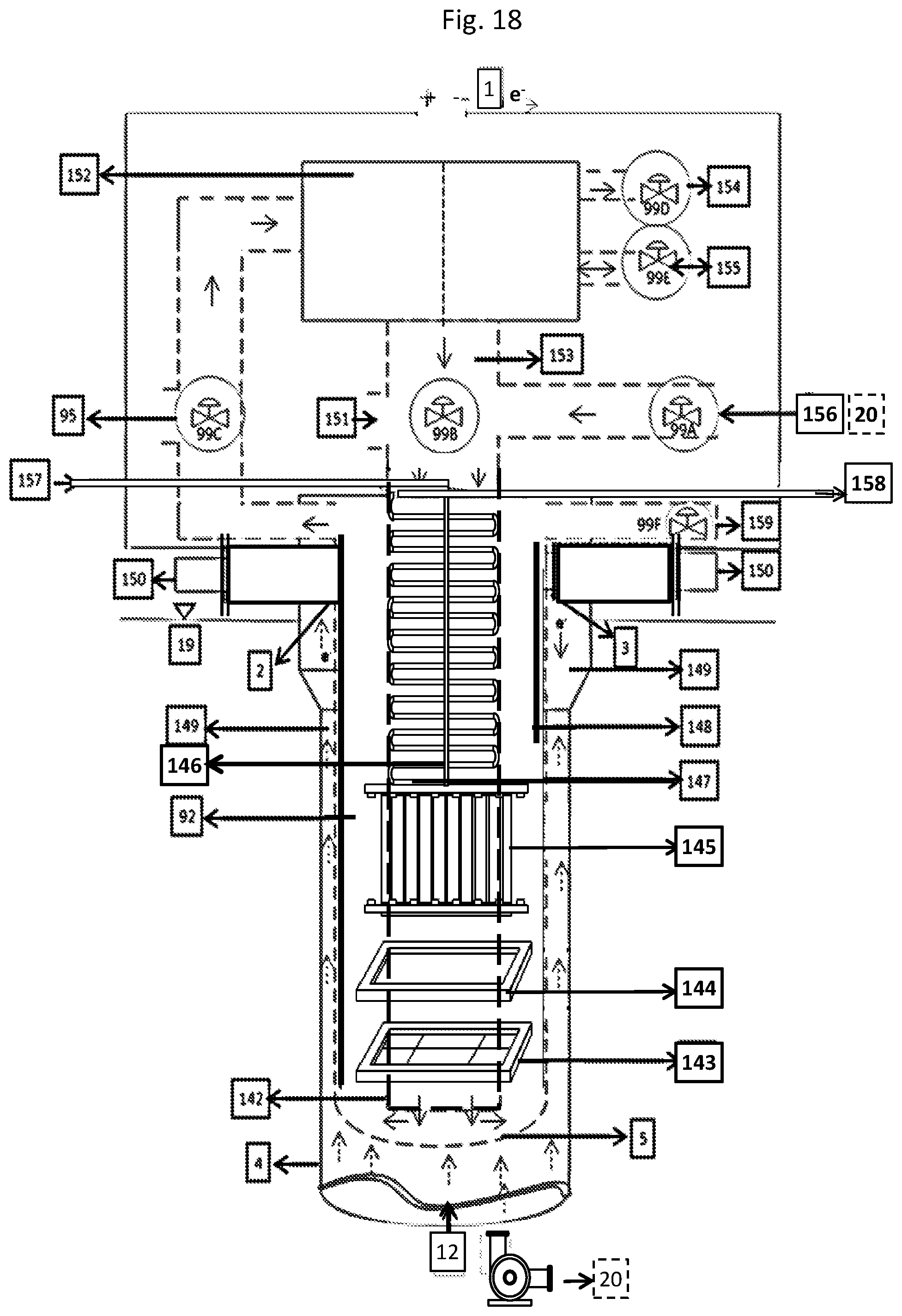Patent US11781229 Figure 18 – Hydrogen production from geothermal resources using closed-loop systems