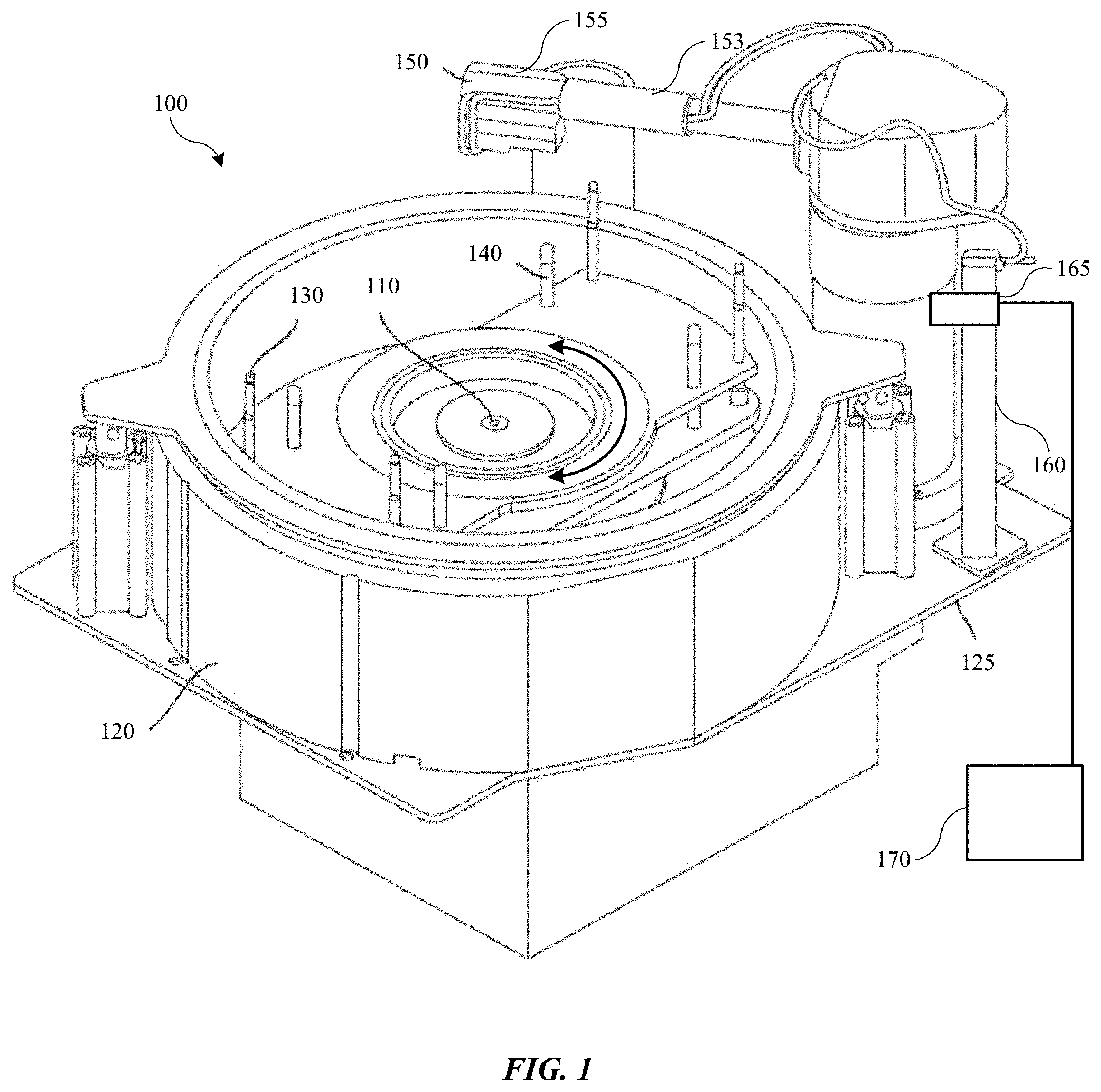 Patent US11781238 Figure 1 – Systems and methods for plate-up detection