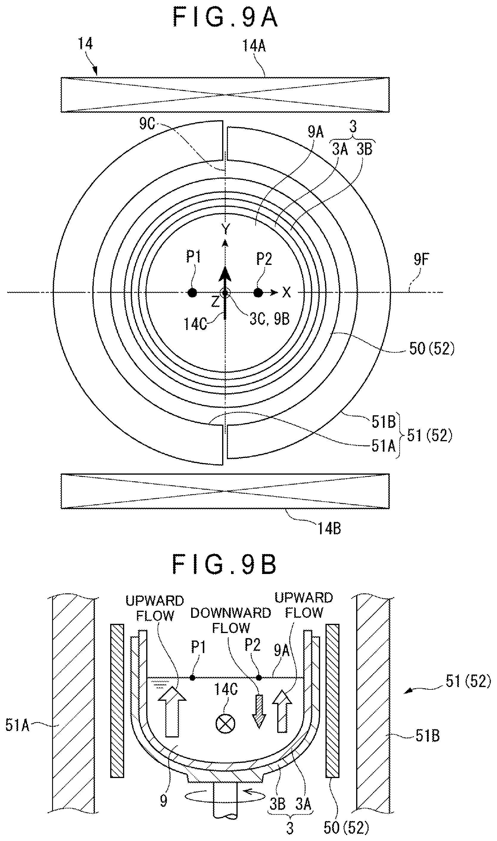 Patent US11781242 Figure 9 – Method for controlling convection pattern of silicon melt, method for producing silicon single crystals, and device for pulling silicon single crystals