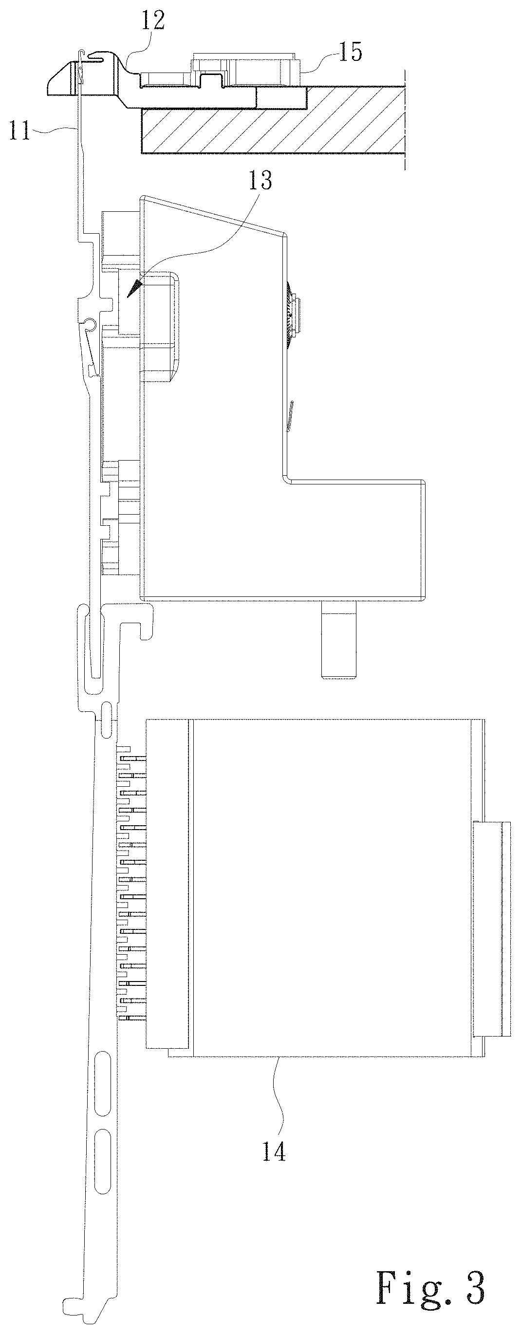 Patent US11781253 Figure 3 – Circular knitting machine structure