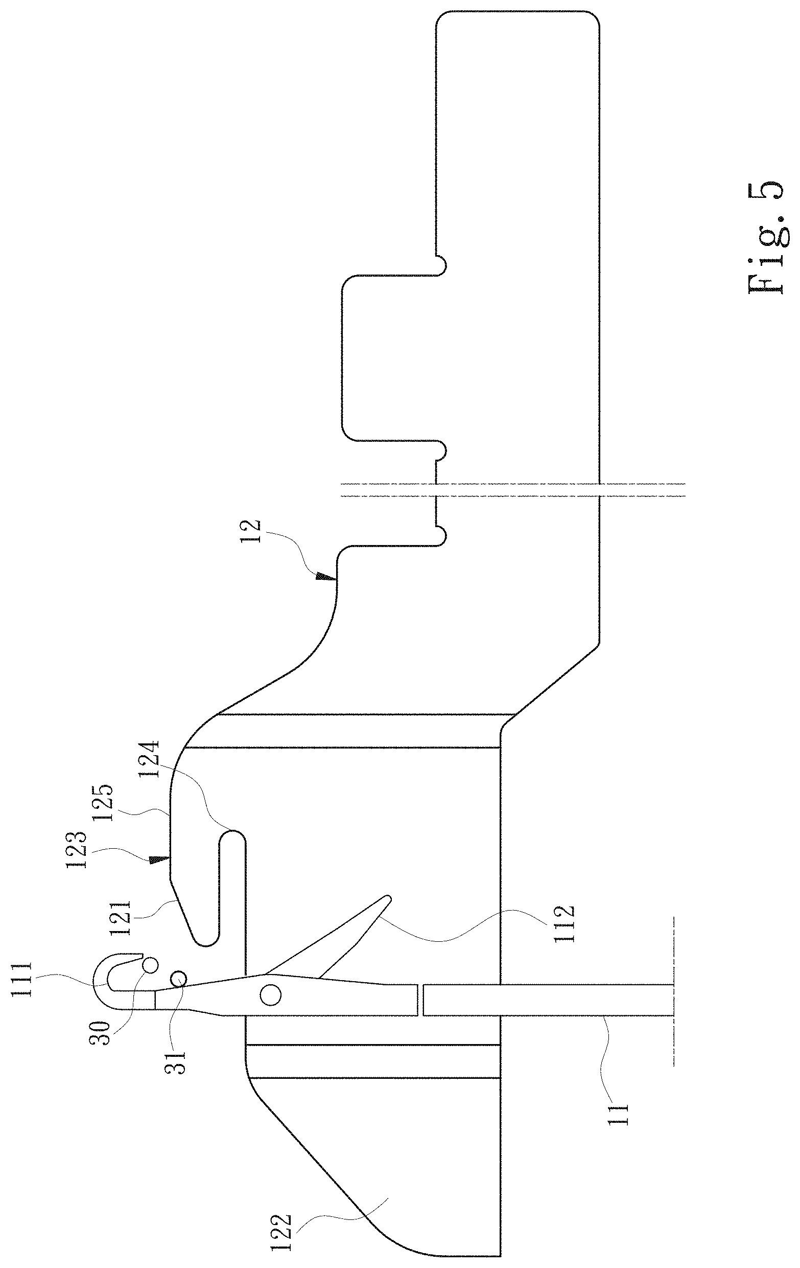 Patent US11781253 Figure 5 – Circular knitting machine structure