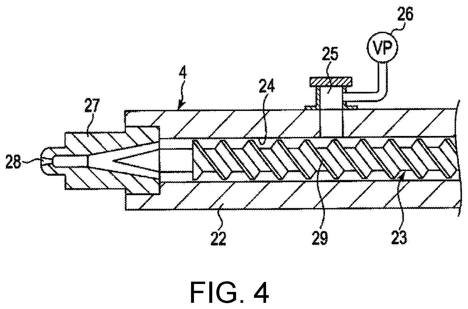 Patent US11781254 Figure 4 – Production method for low molecular weight polymer, and production device and production method for melt-blown non-woven fabric