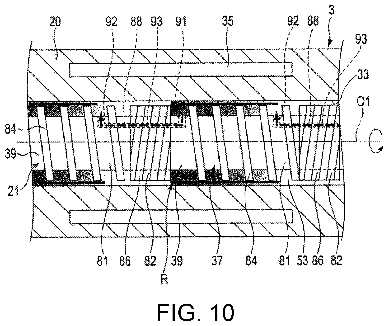 Patent US11781254 Figure 9 – Production method for low molecular weight polymer, and production device and production method for melt-blown non-woven fabric