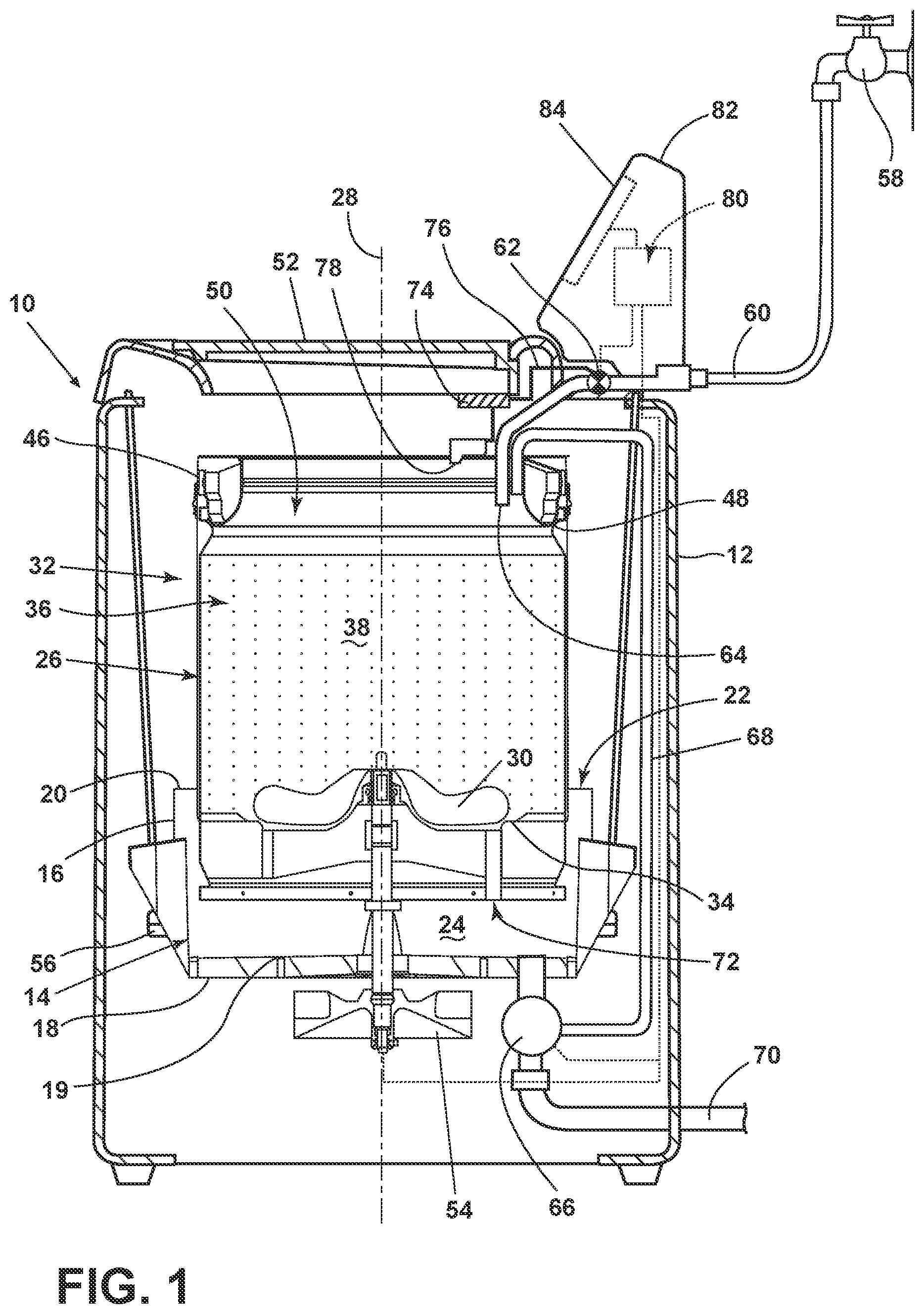 Patent US11781258 Figure 1 – Method of operating a fabric treating appliance
