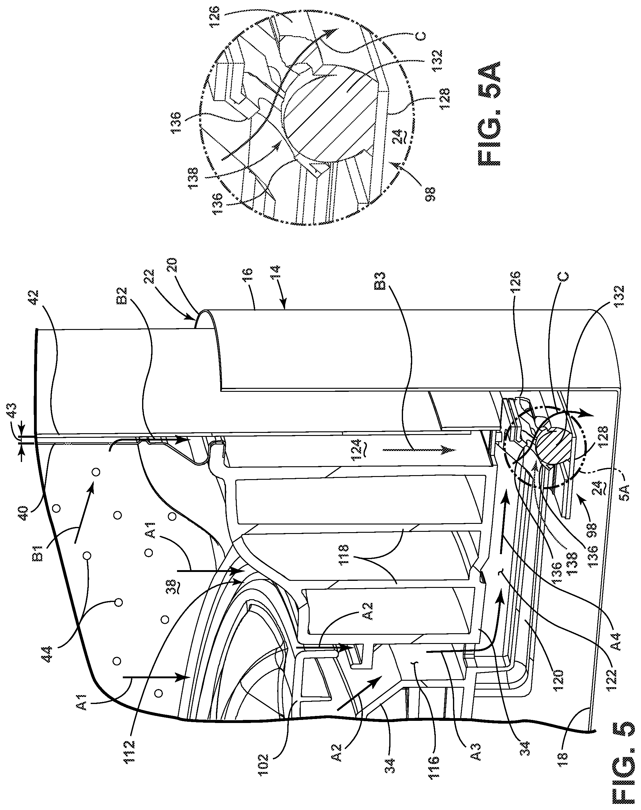 Patent US11781258 Figure 5 – Method of operating a fabric treating appliance
