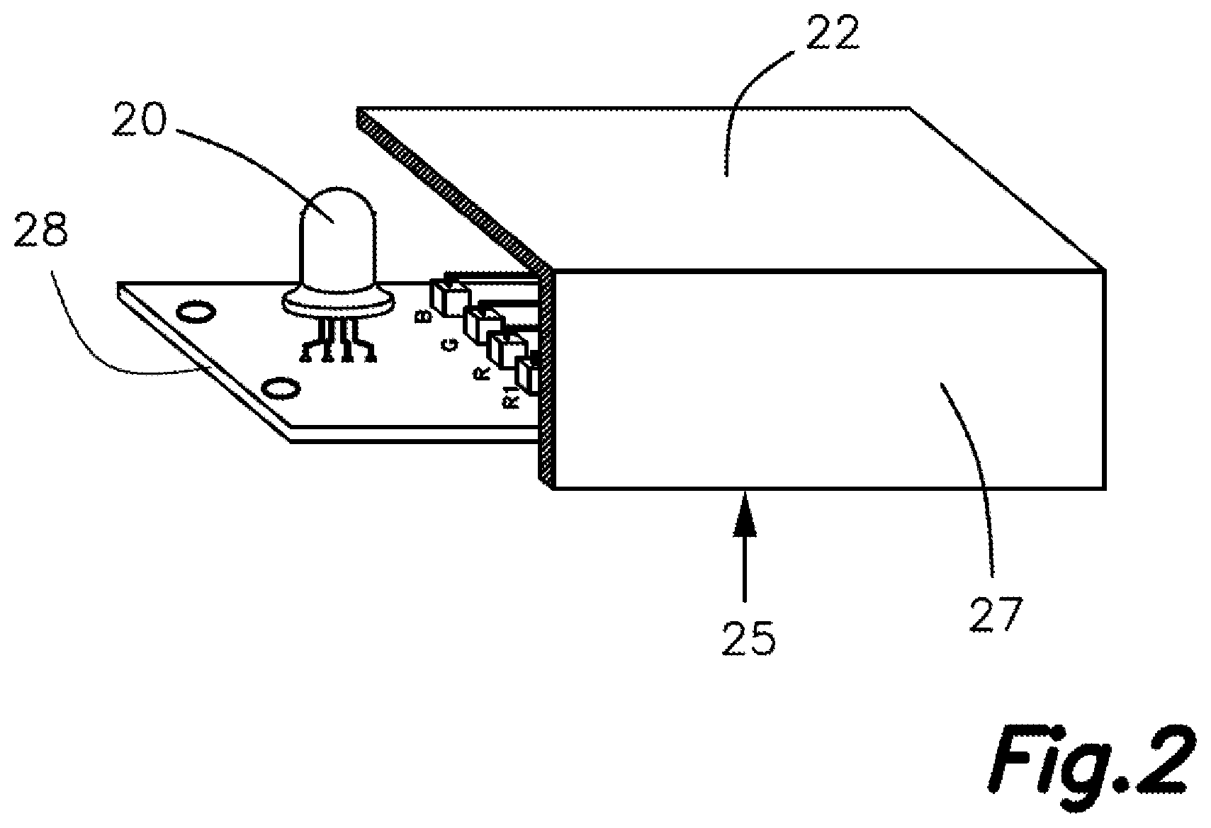 Patent US11781261 Figure 2 – Washing and/or drying machine with status indication and control system of a set of washing and/or drying machines