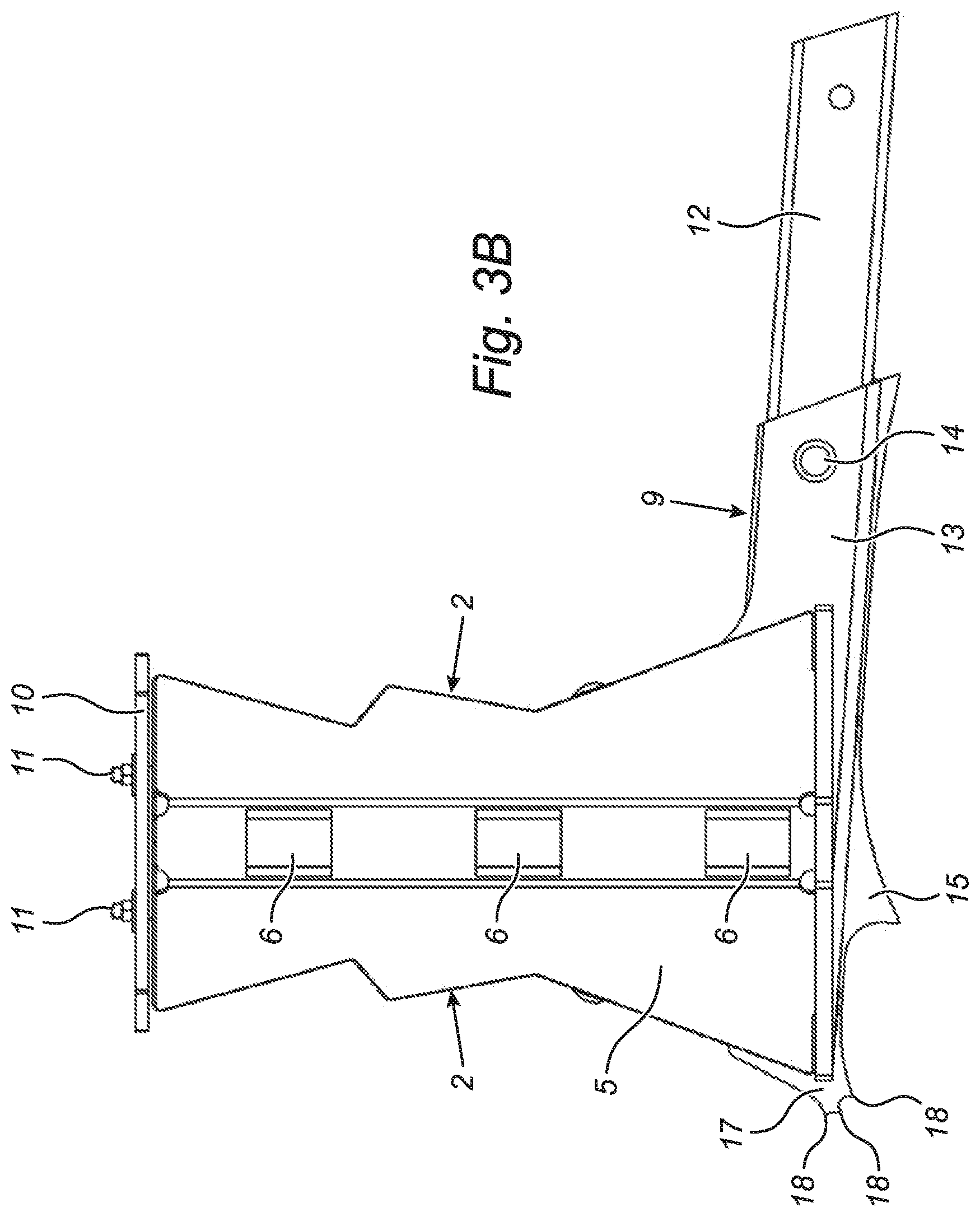 Patent US11781274 Figure 4 – Roadblock for temporary installation to block traffic and/or as a security precaution