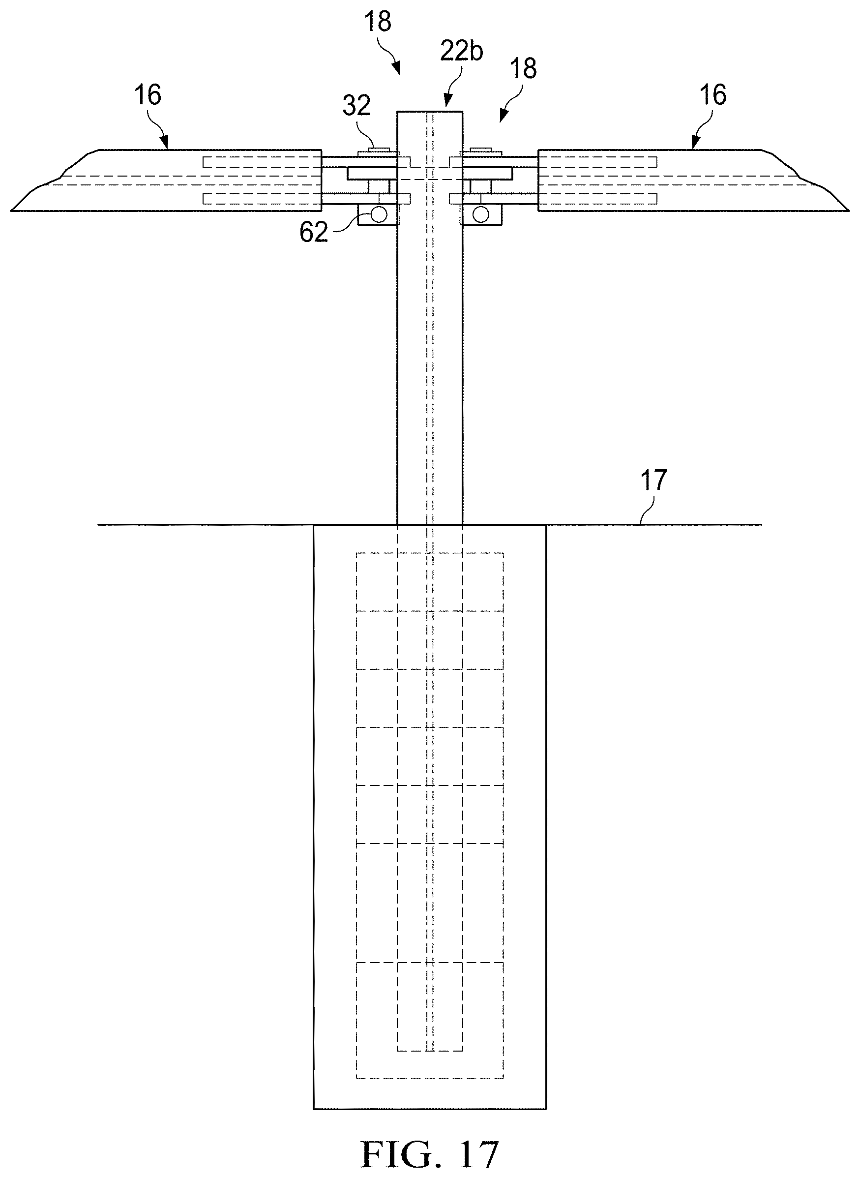 Patent US11781275 Figure 12 – Post and beam vehicle barrier