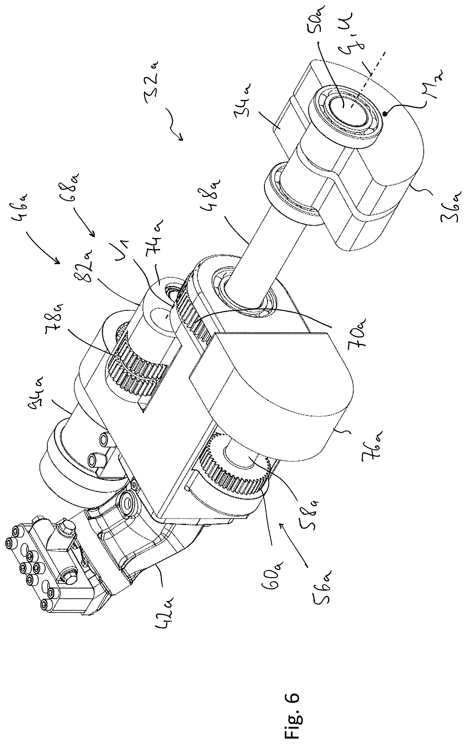 Patent US11781278 Figure 6 – Unbalance arrangement for a compactor roller of a soil compactor