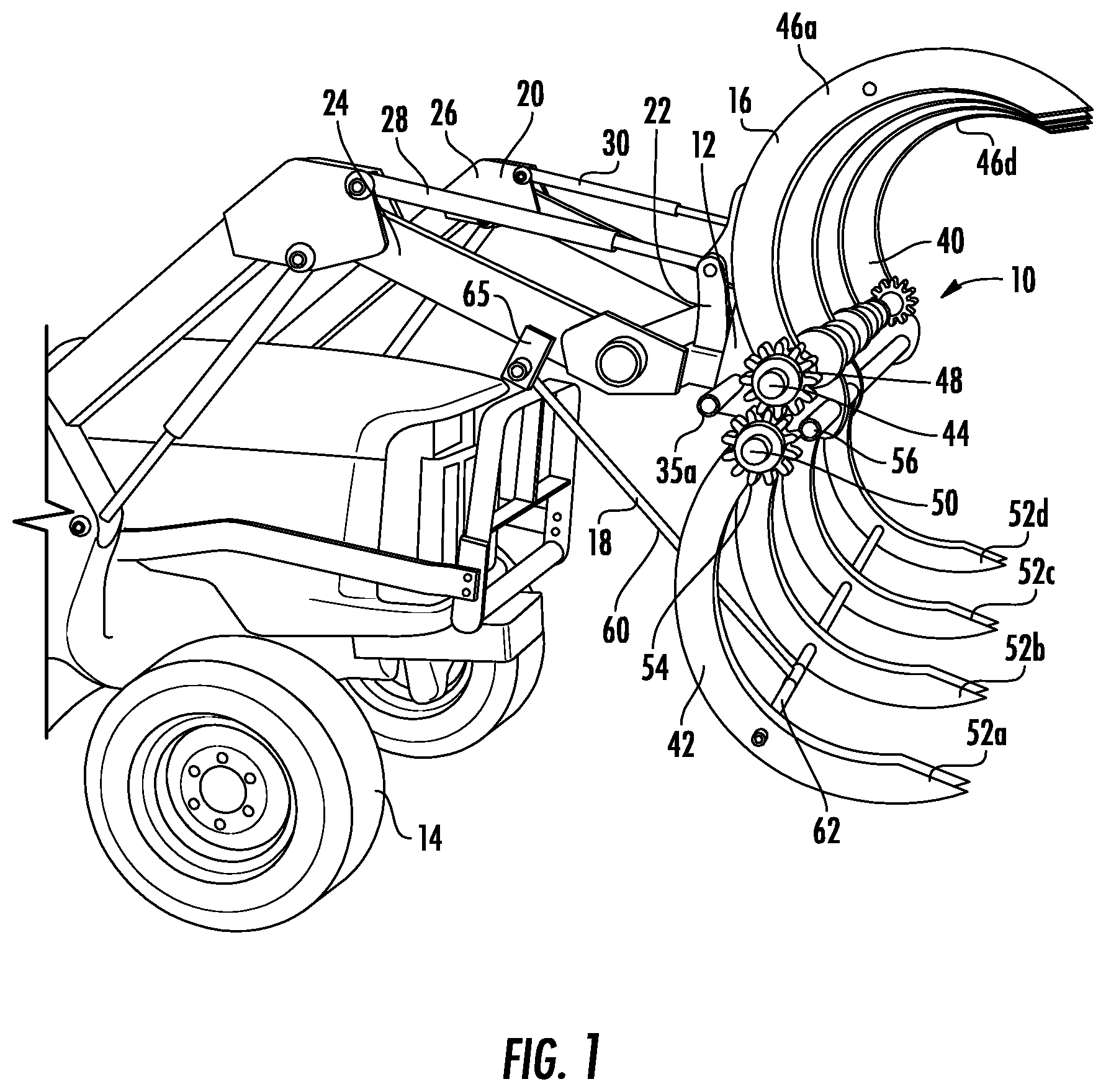 Patent US11781283 Figure 1 – Grappling apparatus and methods of making and using same