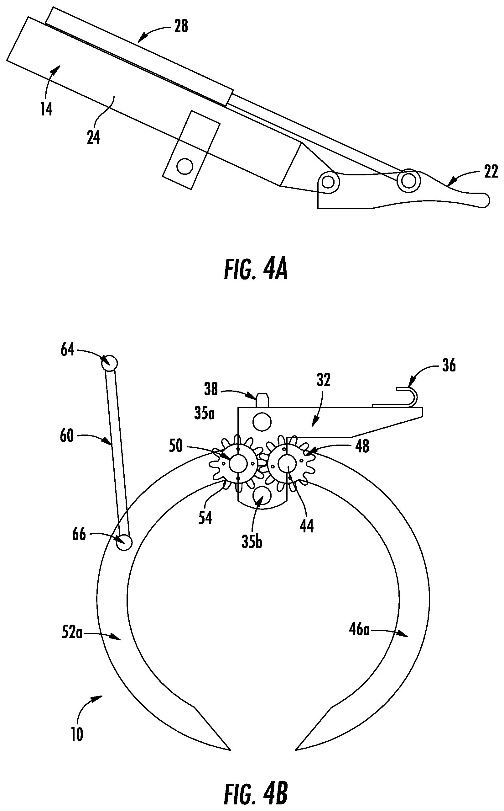 Patent US11781283 Figure 4 – Grappling apparatus and methods of making and using same