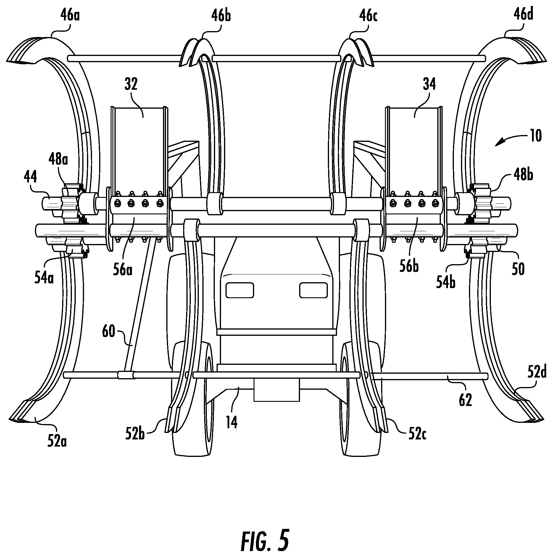 Patent US11781283 Figure 5 – Grappling apparatus and methods of making and using same