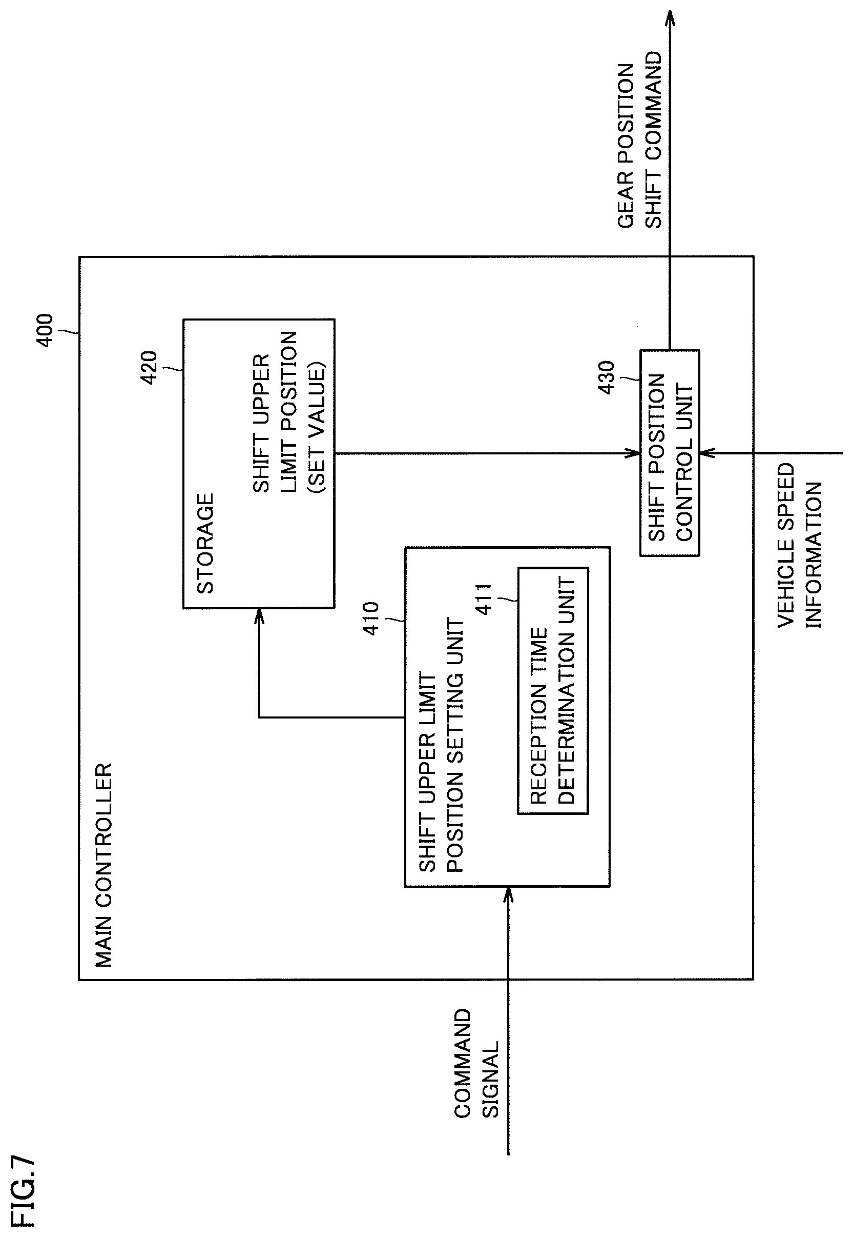 Patent US11781284 Figure 7 – Work vehicle and control method