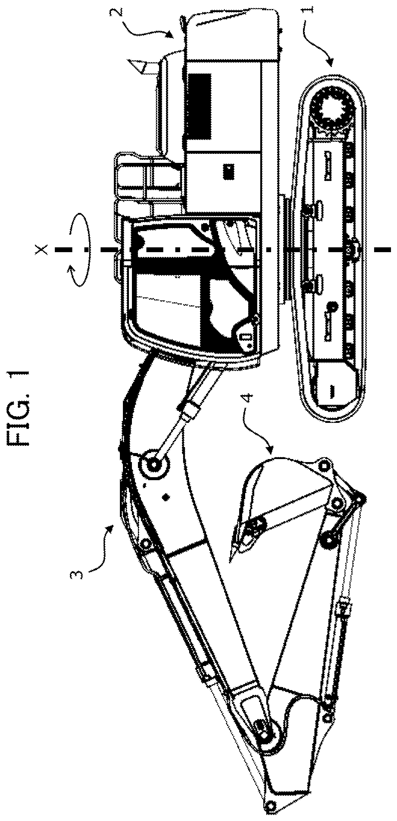 Patent US11781285 — Construction machine — Figure 1