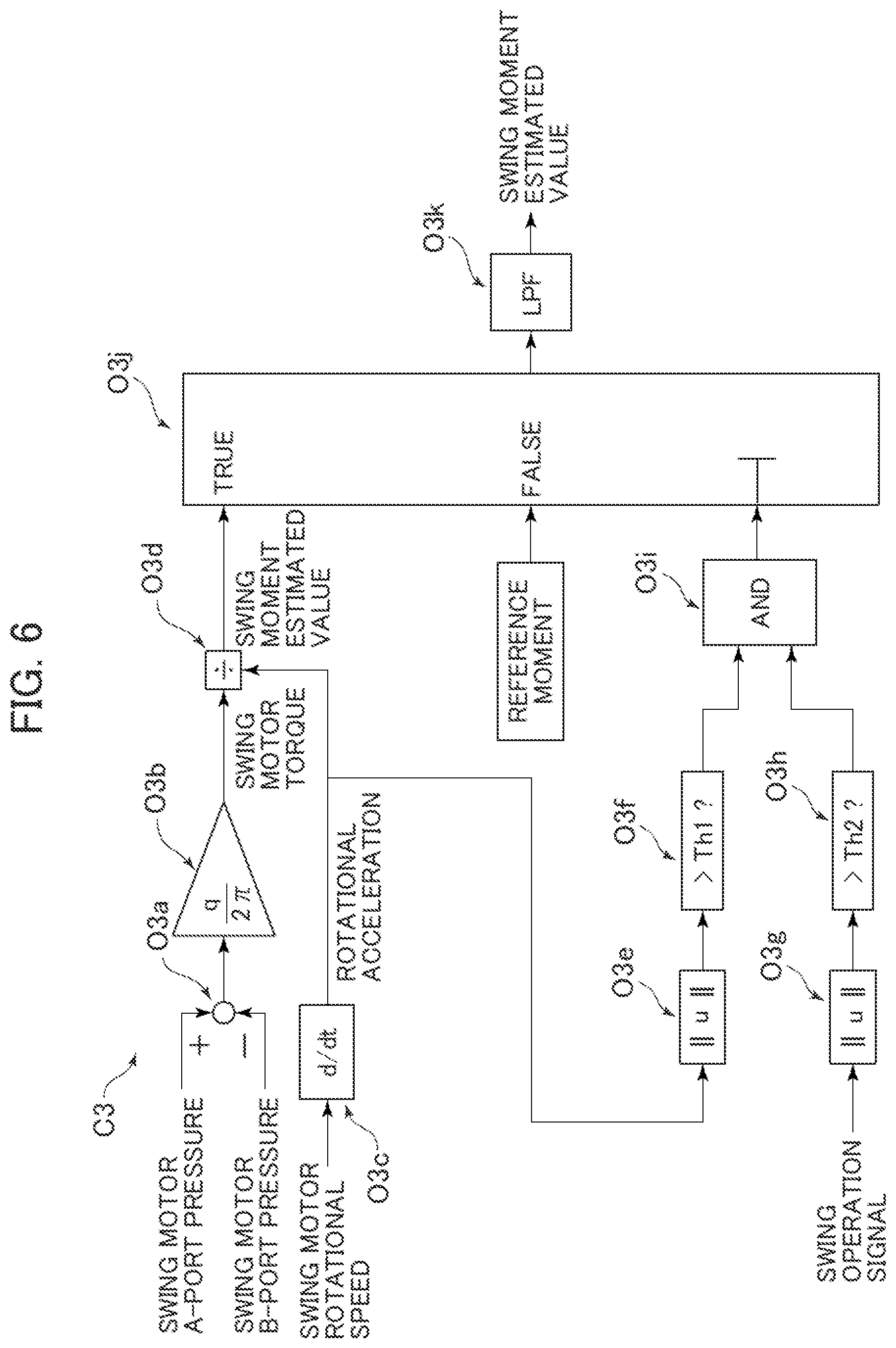 Patent US11781285 Figure 6 – Construction machine