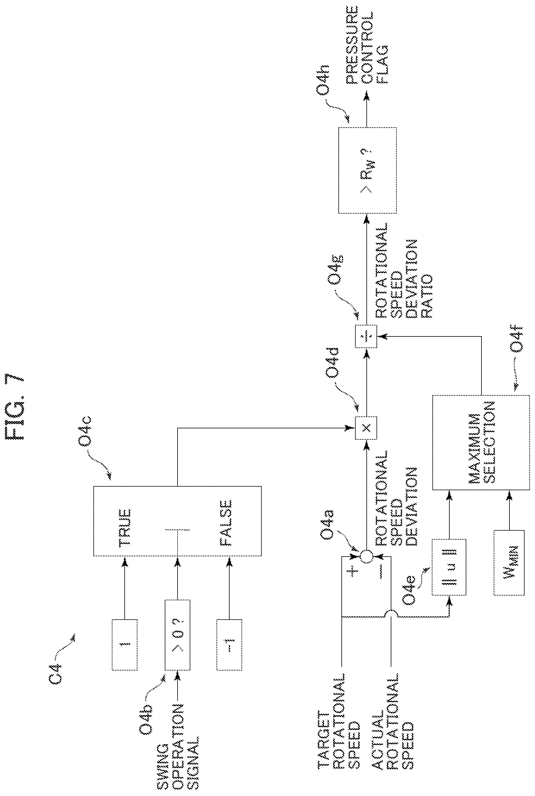 Patent US11781285 Figure 7 – Construction machine