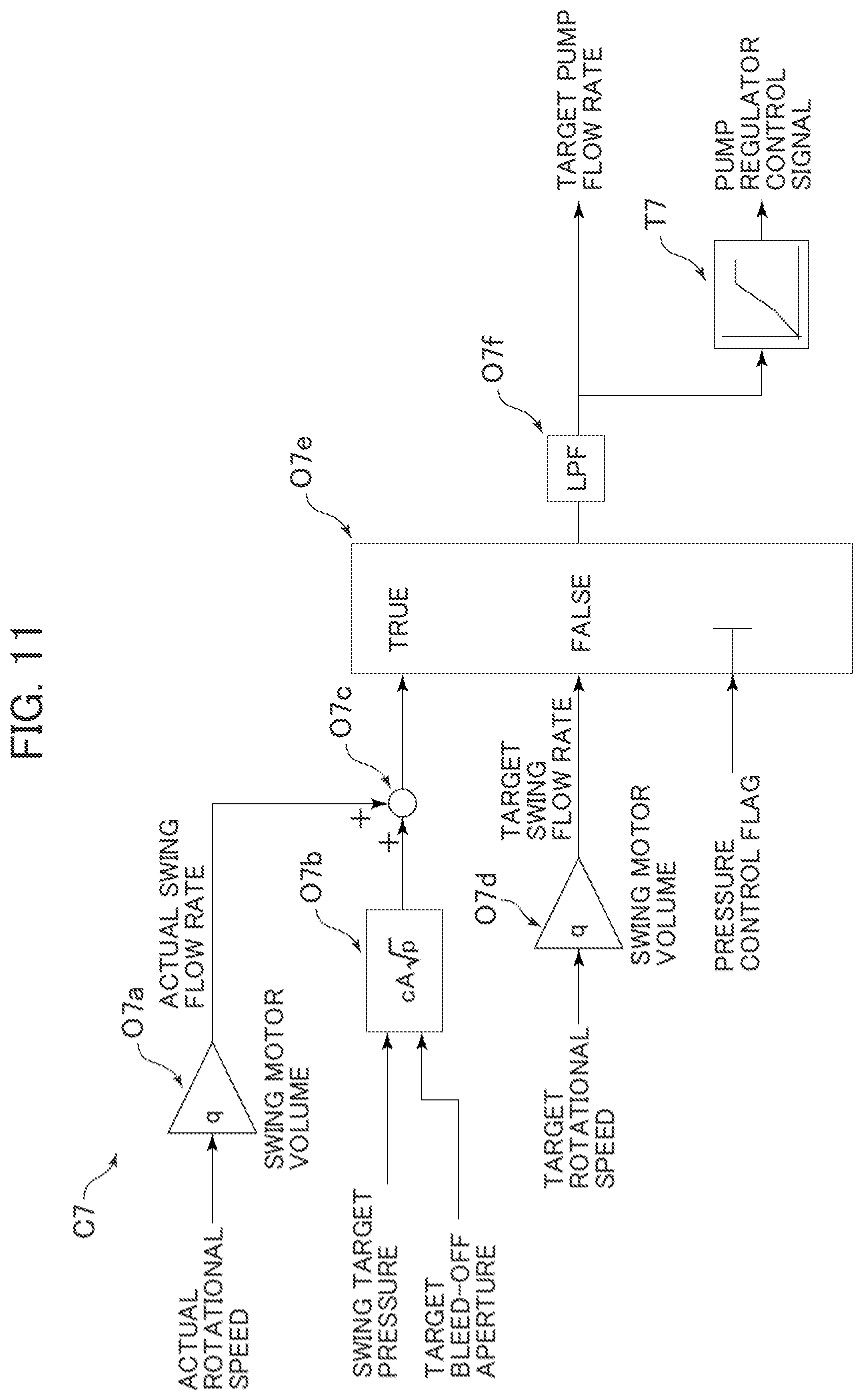 Patent US11781285 Figure 11 – Construction machine