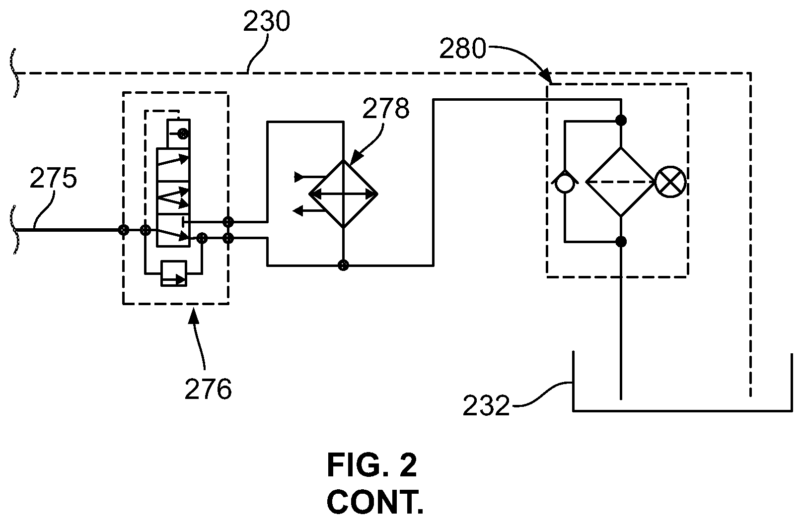Patent US11781289 Figure 3 – Electro-hydraulic drive system for a machine