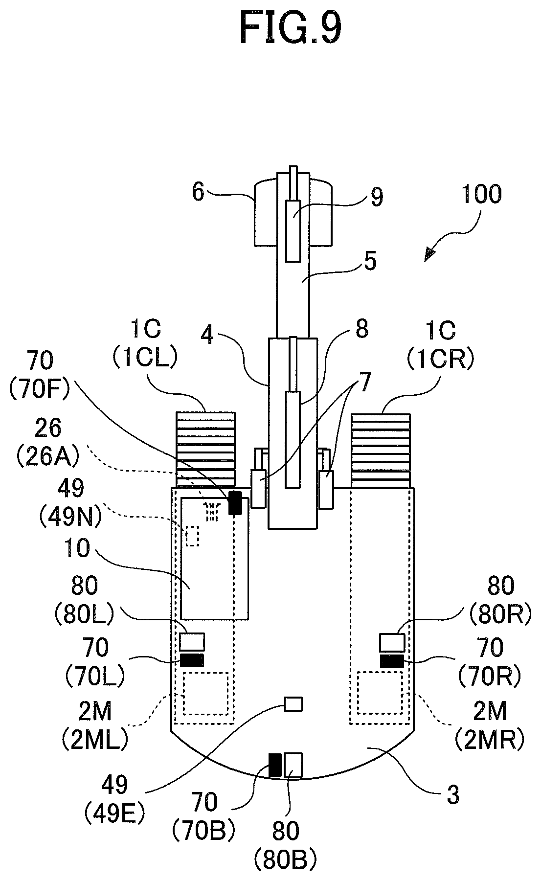 Patent US11781290 Figure 14 – Shovel and output device of shovel