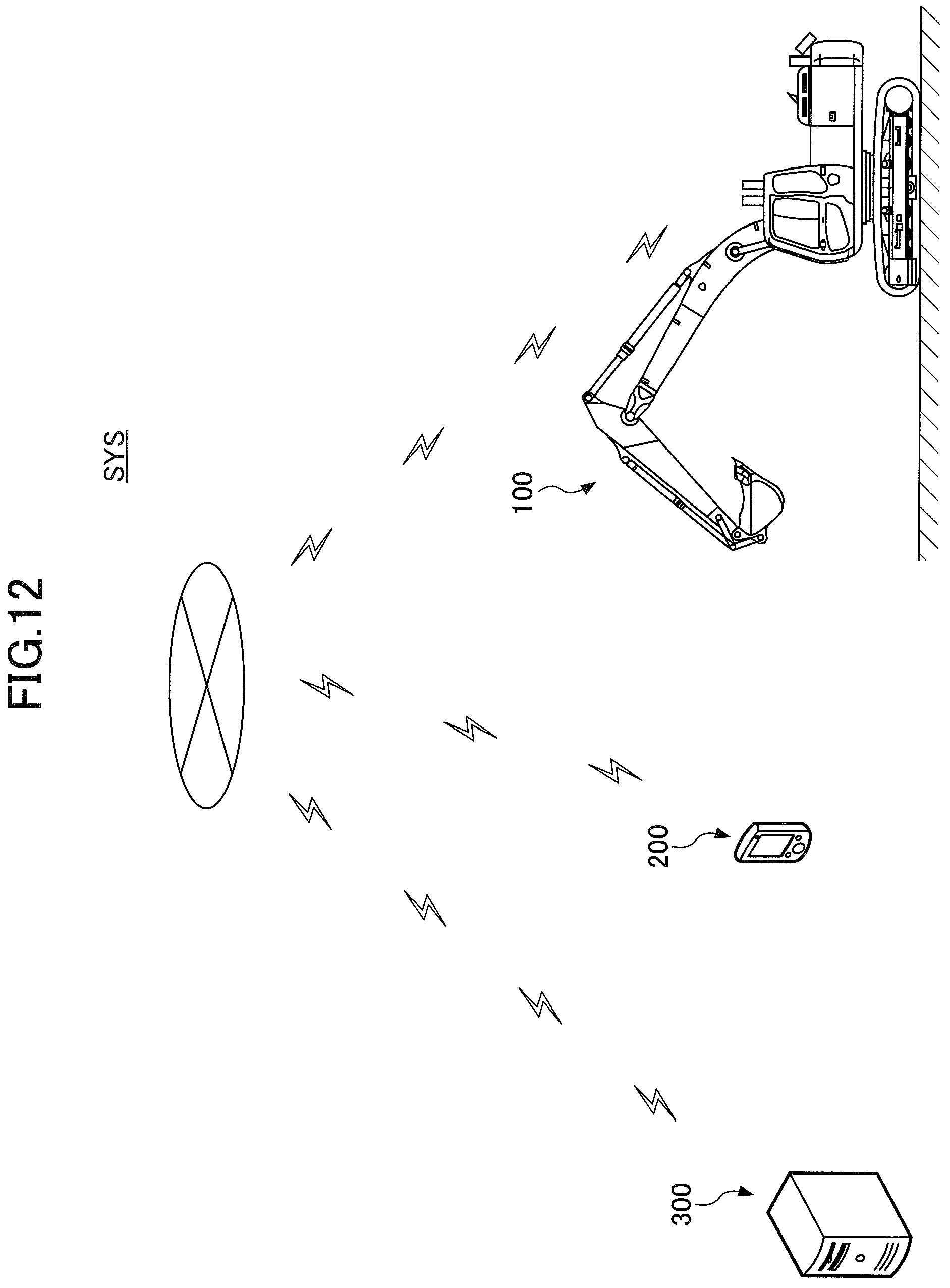 Patent US11781290 Figure 17 – Shovel and output device of shovel