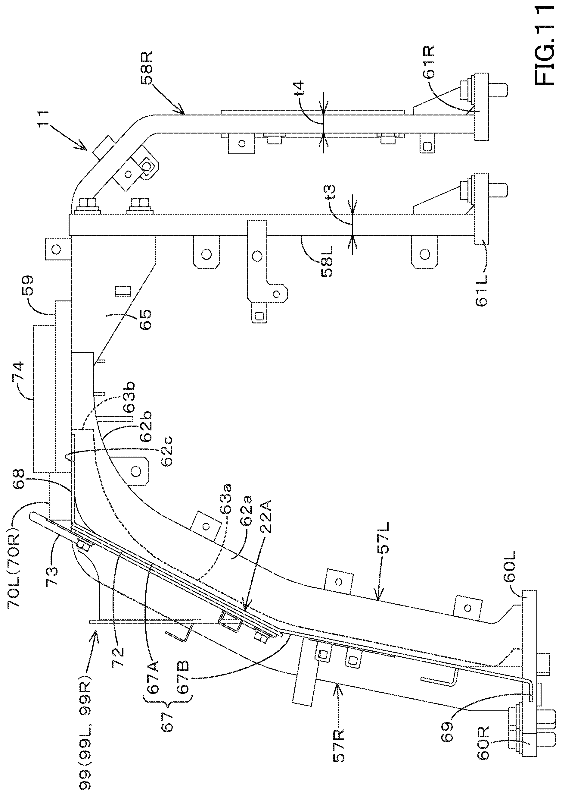 Patent US11781291 Figure 11 – Working machine and manufacturing method of the same