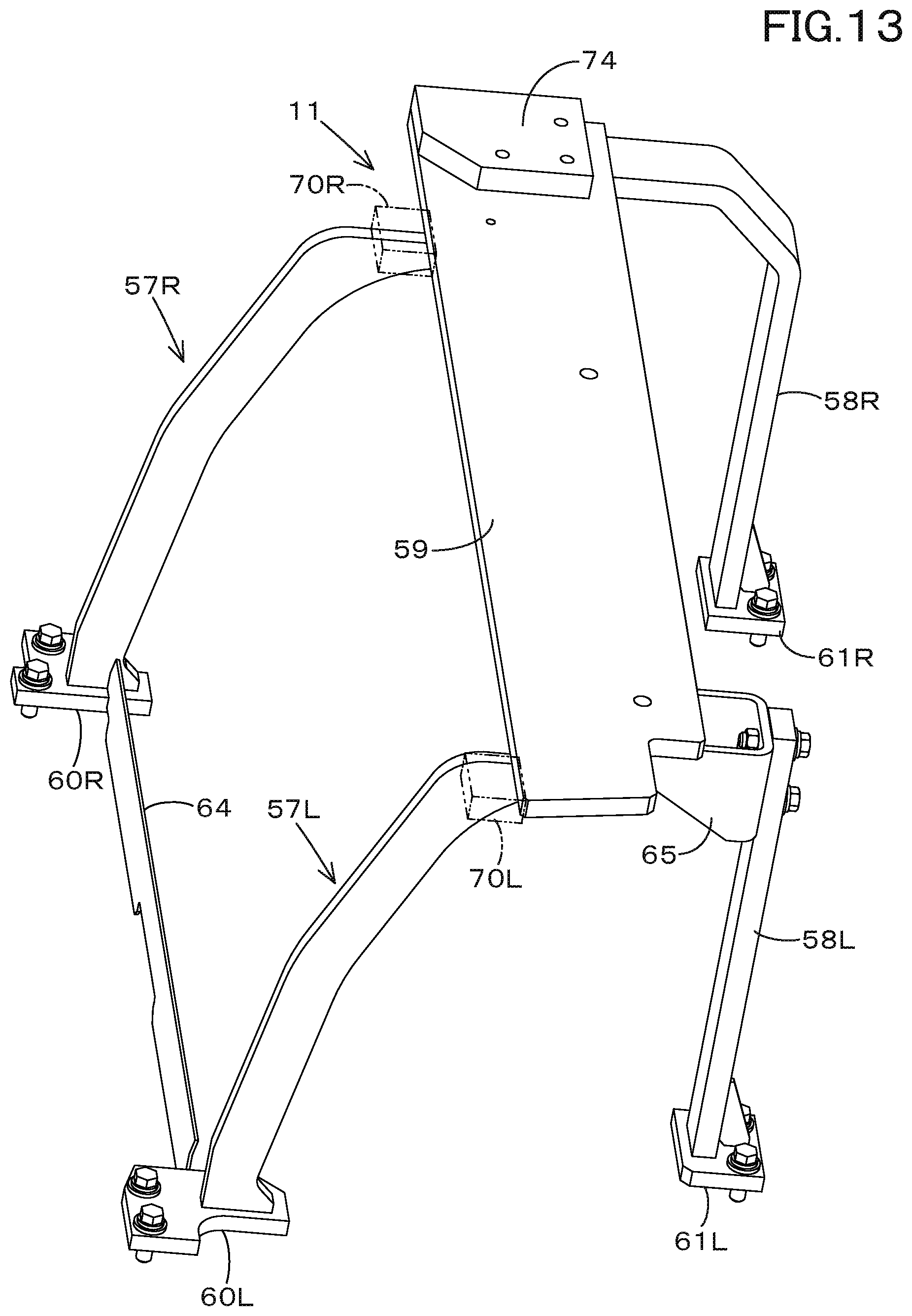 Patent US11781291 Figure 13 – Working machine and manufacturing method of the same