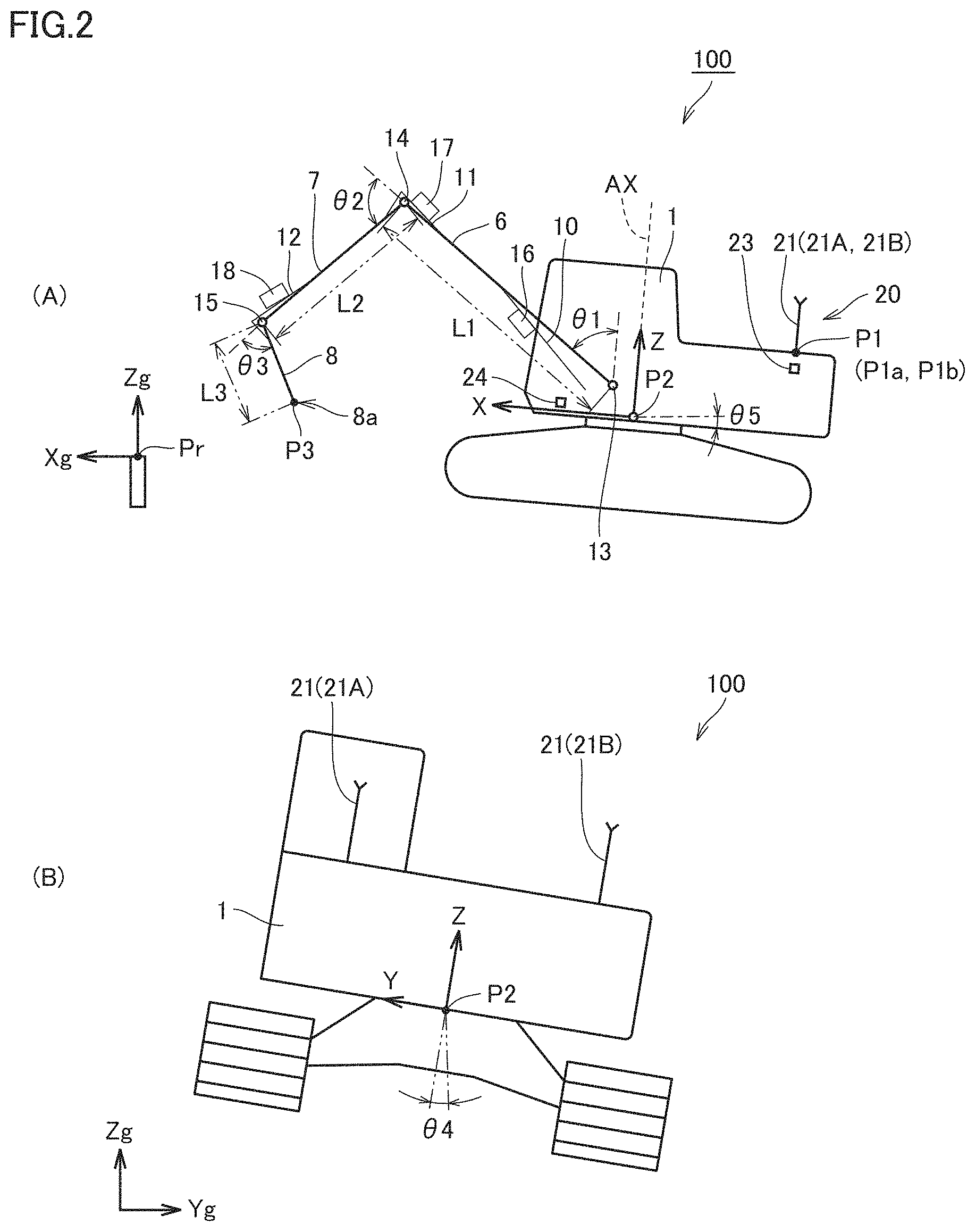 Patent US11781292 Figure 2 – Work machine, method for controlling work machine, and execution management device