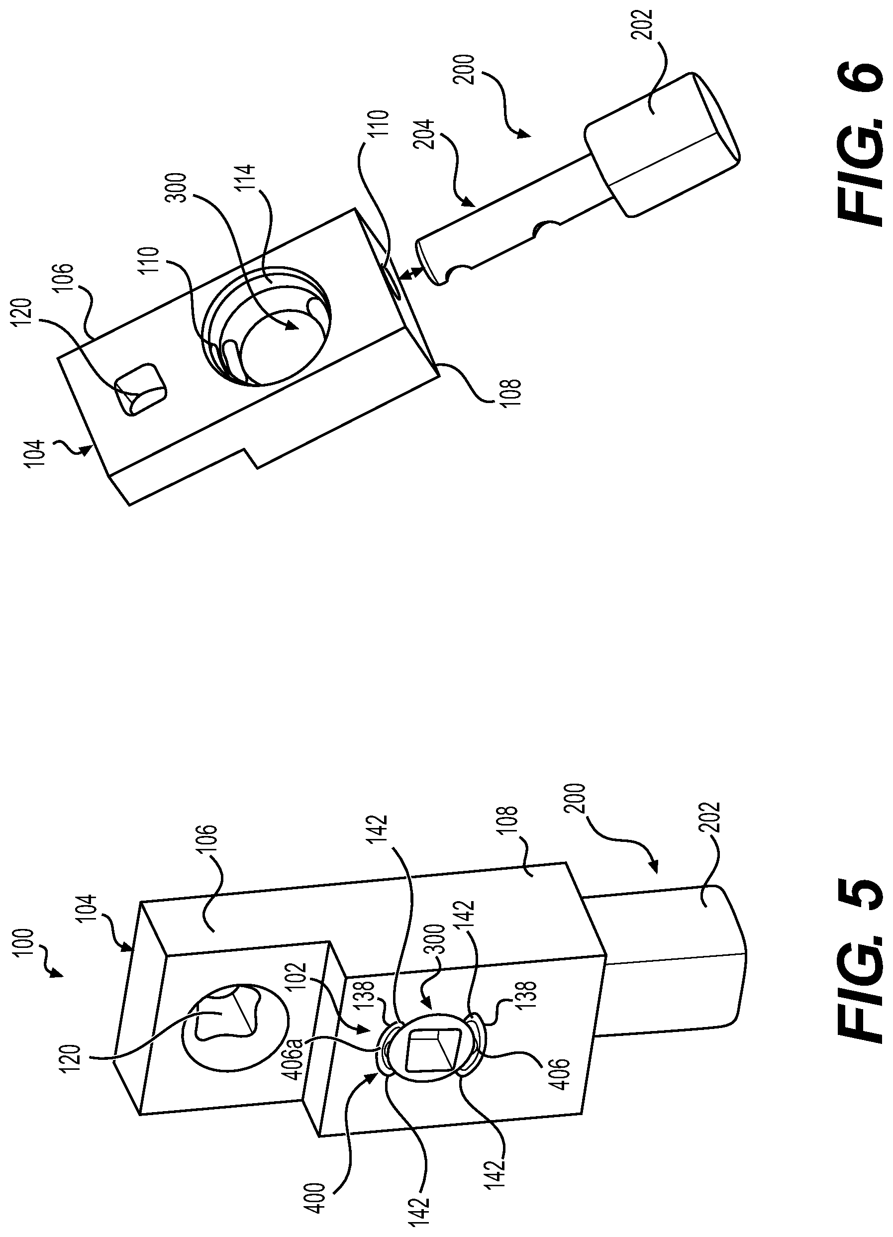 Patent US11781293 Figure 4 – Retention system for motor grader bits