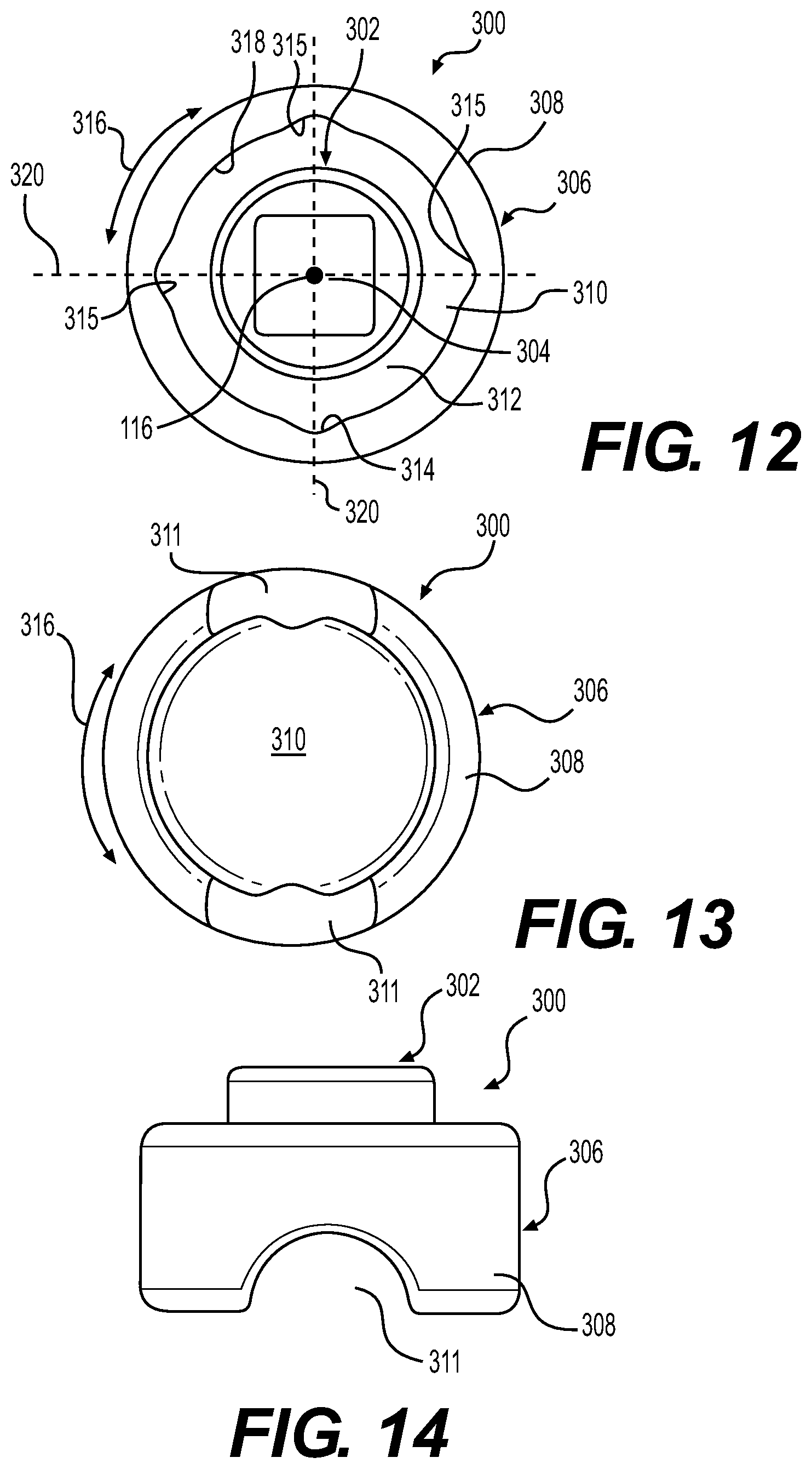 Patent US11781293 Figure 8 – Retention system for motor grader bits