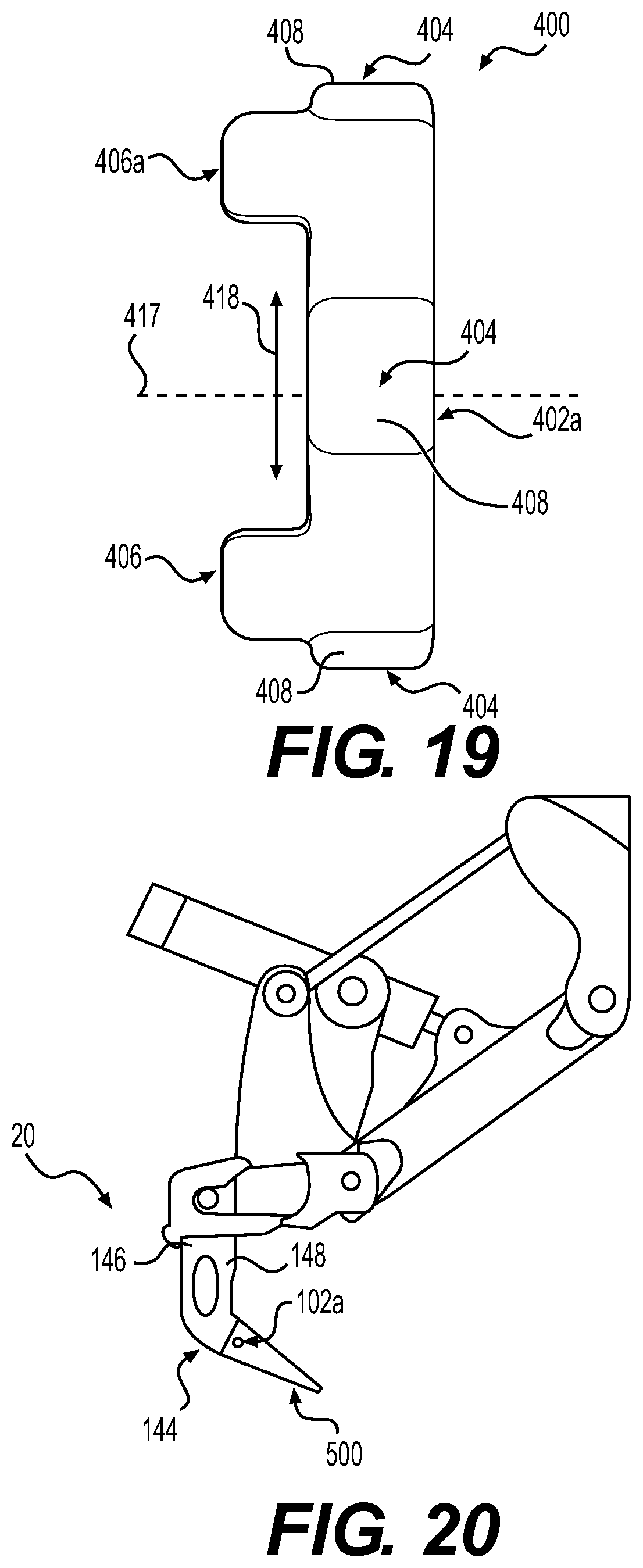 Patent US11781293 Figure 11 – Retention system for motor grader bits