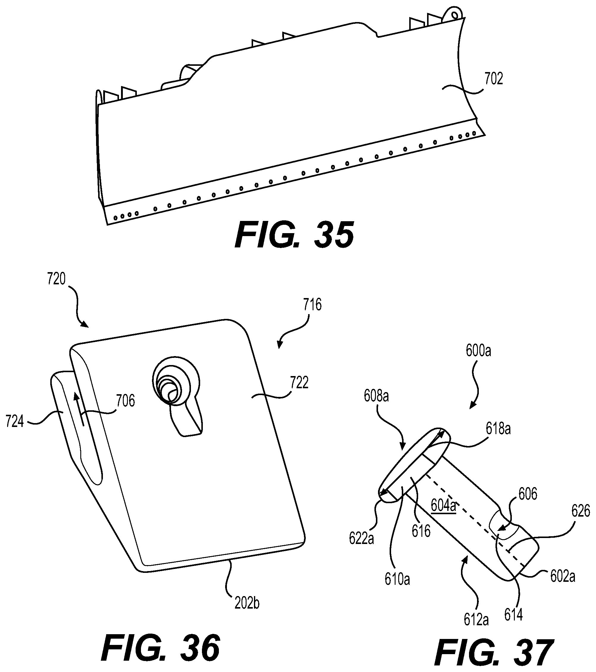 Patent US11781293 Figure 20 – Retention system for motor grader bits