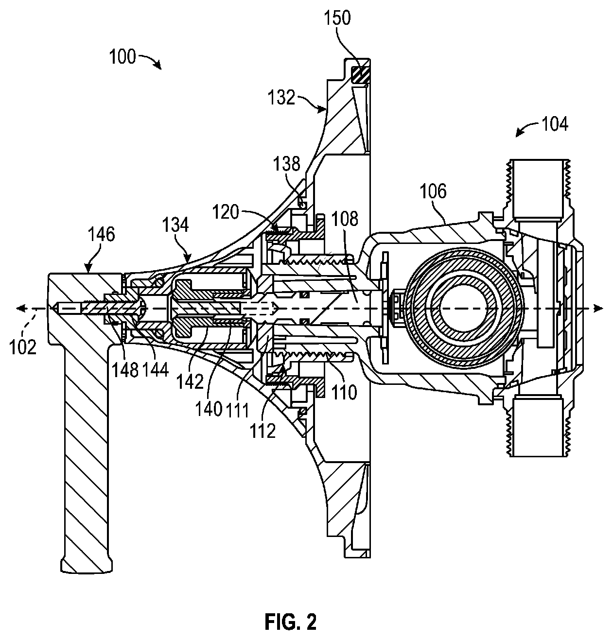 Patent US11781296 Figure 2 – Shower trim assembly