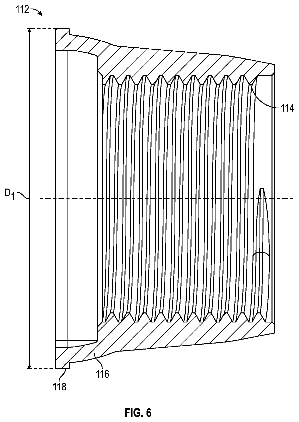 Patent US11781296 Figure 6 – Shower trim assembly