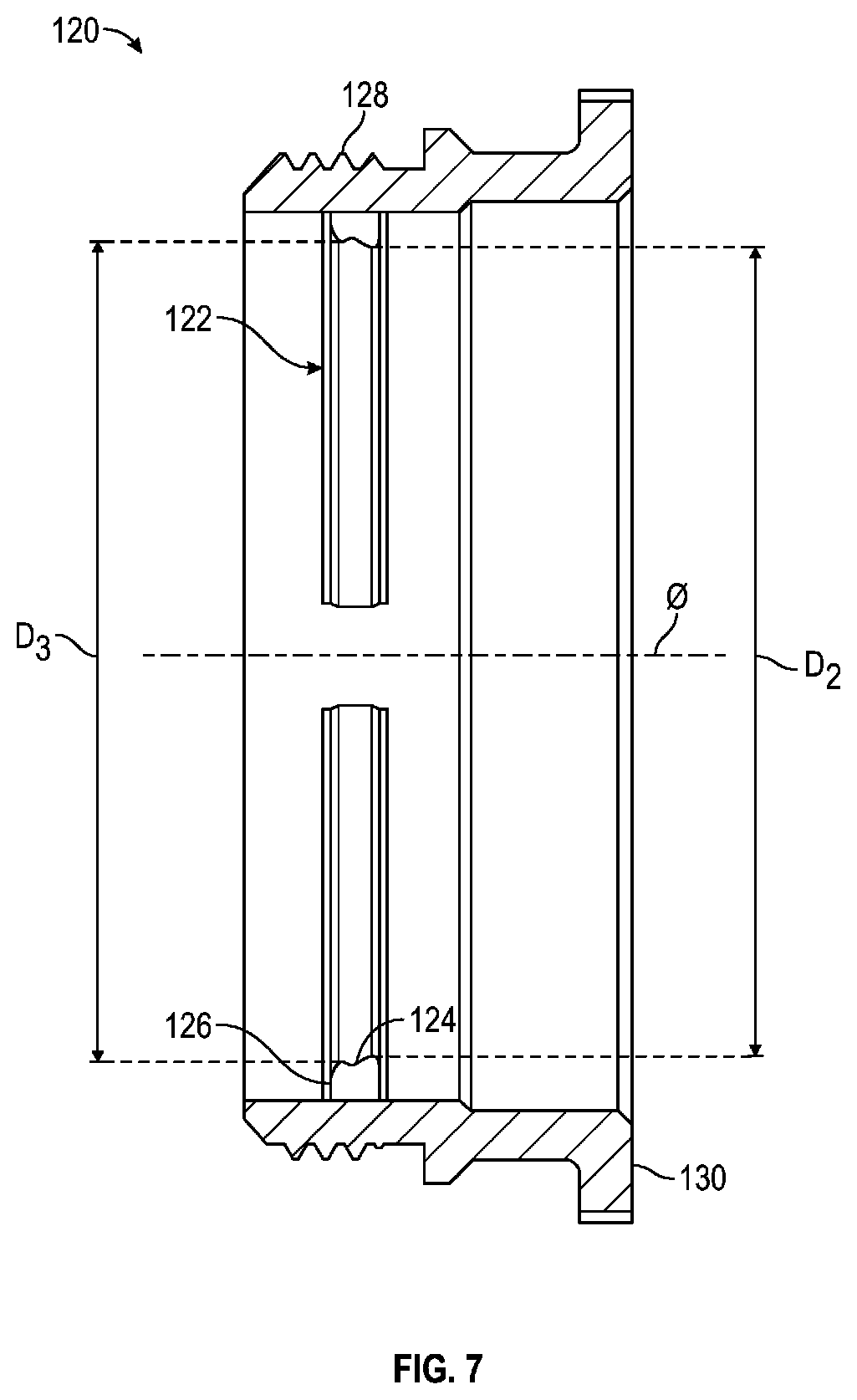 Patent US11781296 Figure 7 – Shower trim assembly