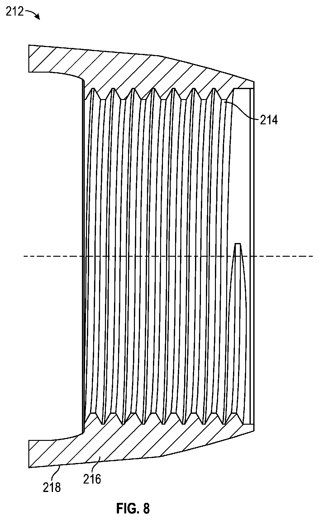 Patent US11781296 Figure 8 – Shower trim assembly