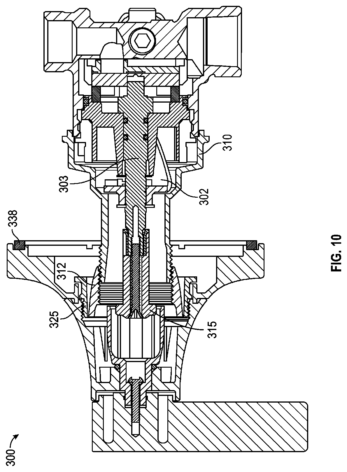Patent US11781296 Figure 10 – Shower trim assembly
