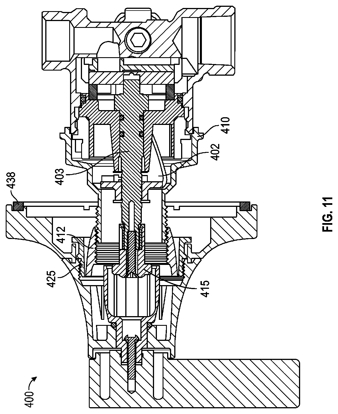 Patent US11781296 Figure 11 – Shower trim assembly