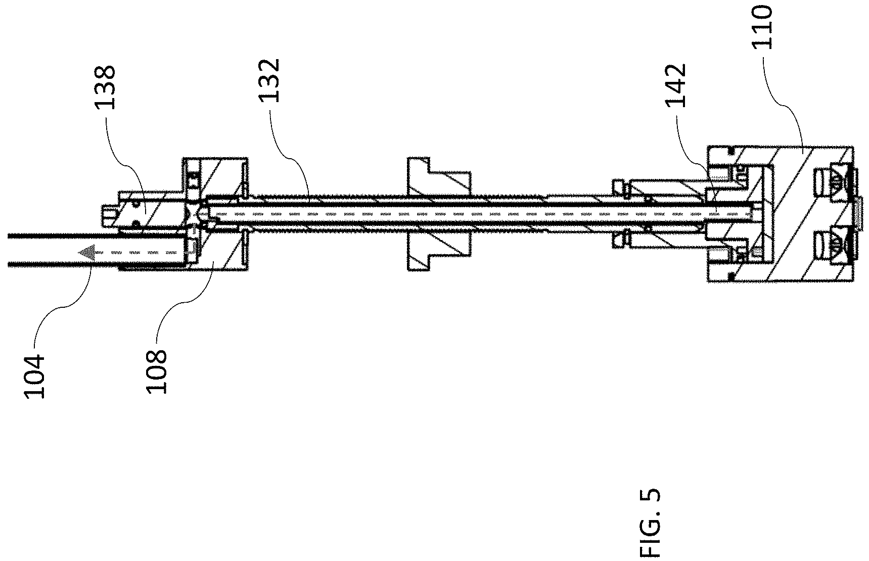 Patent US11781297 Figure 5 – Multi-line faucet with undercounter valve assembly