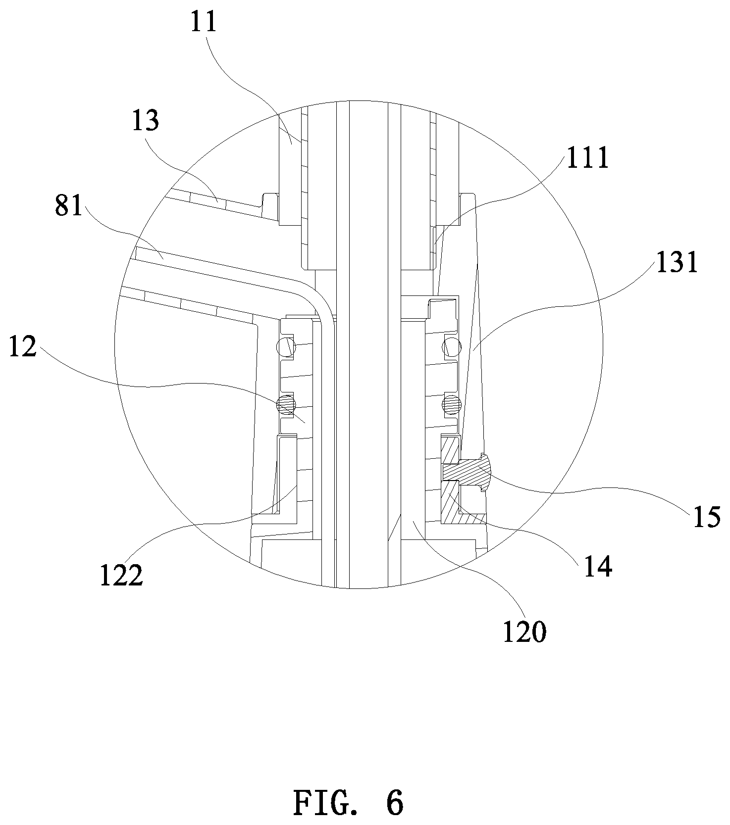 Patent US11781300 Figure 6 – Electronic pull-out faucet