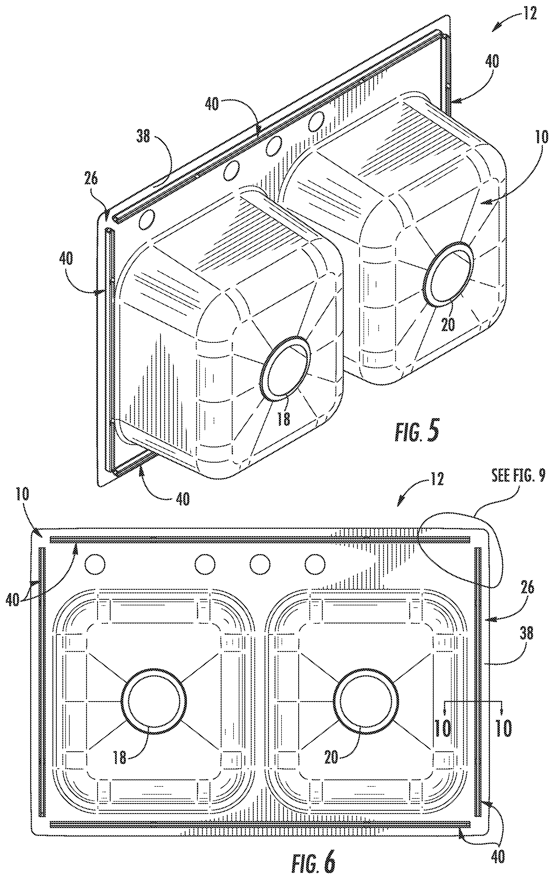 Patent US11781301 Figure 3 – Method of making drawn sink having low-profile rim