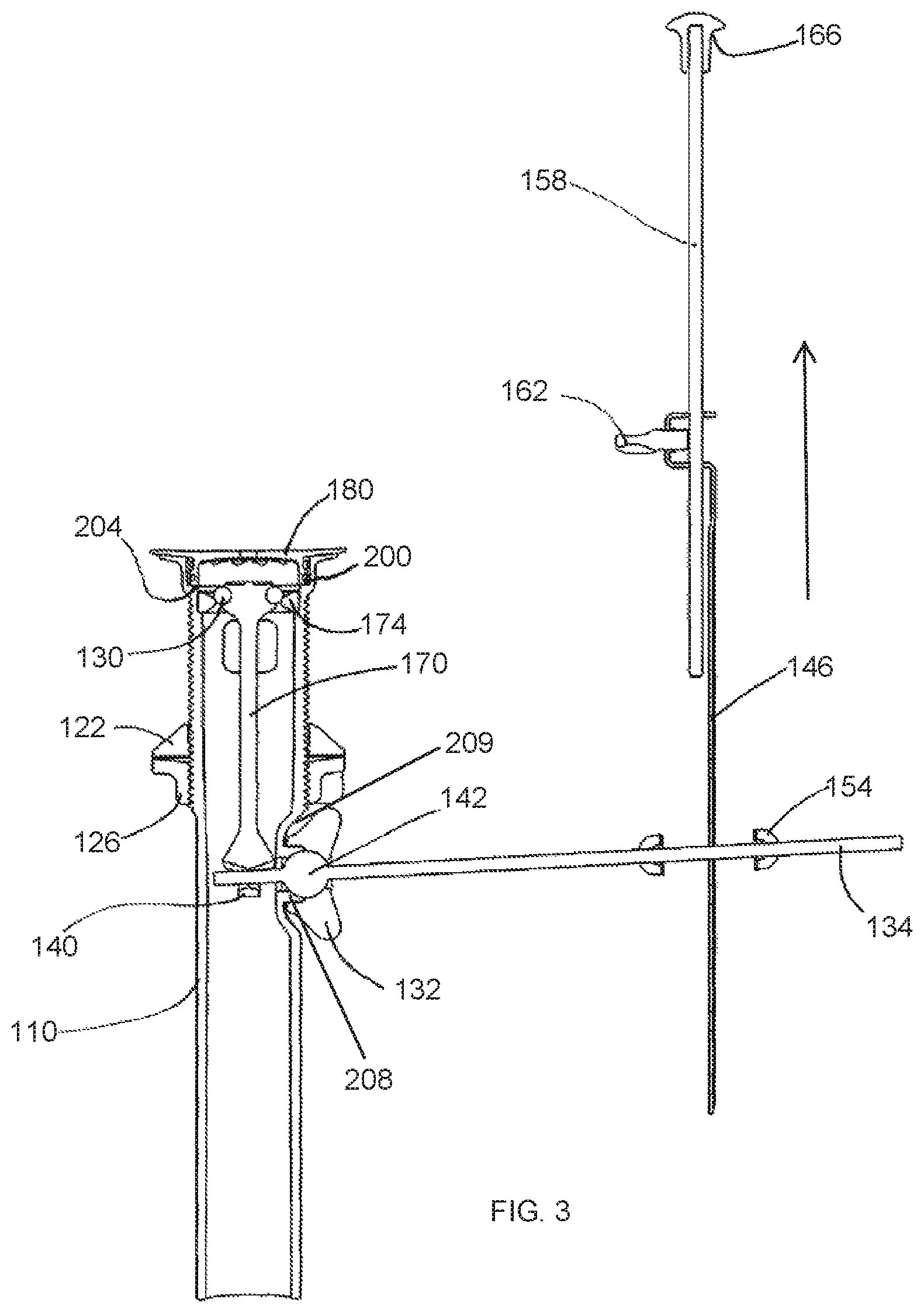 Patent US11781303 Figure 3 – Wastewater drain stopper system